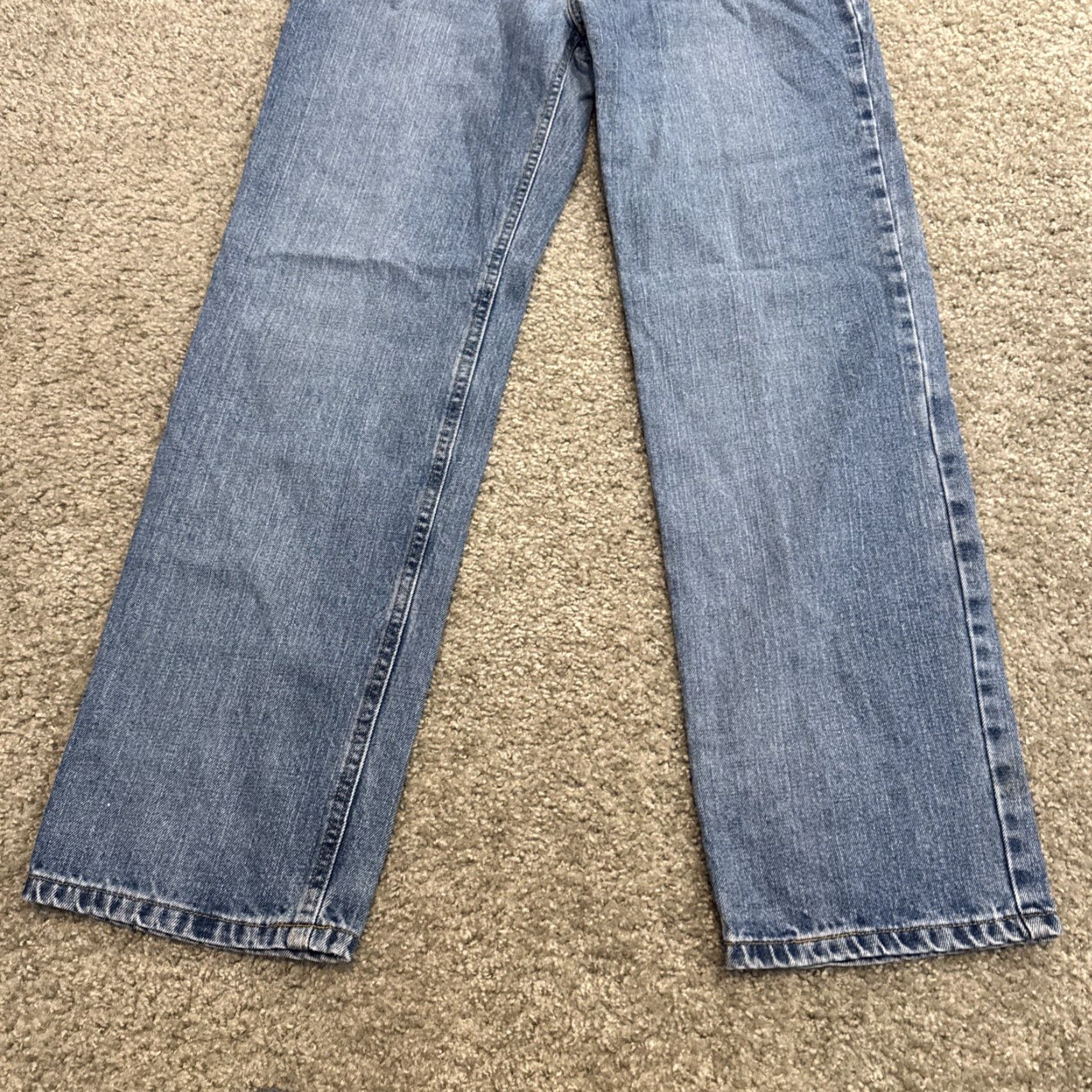 Ralph Lauren VINTAGE Ralph Lauren Polo Jeans Straight Leg 32x28 Denim Blue Jeans 90s Y2K Mens Jeans Size US XS / EU 42 / 0 - 4 Thumbnail