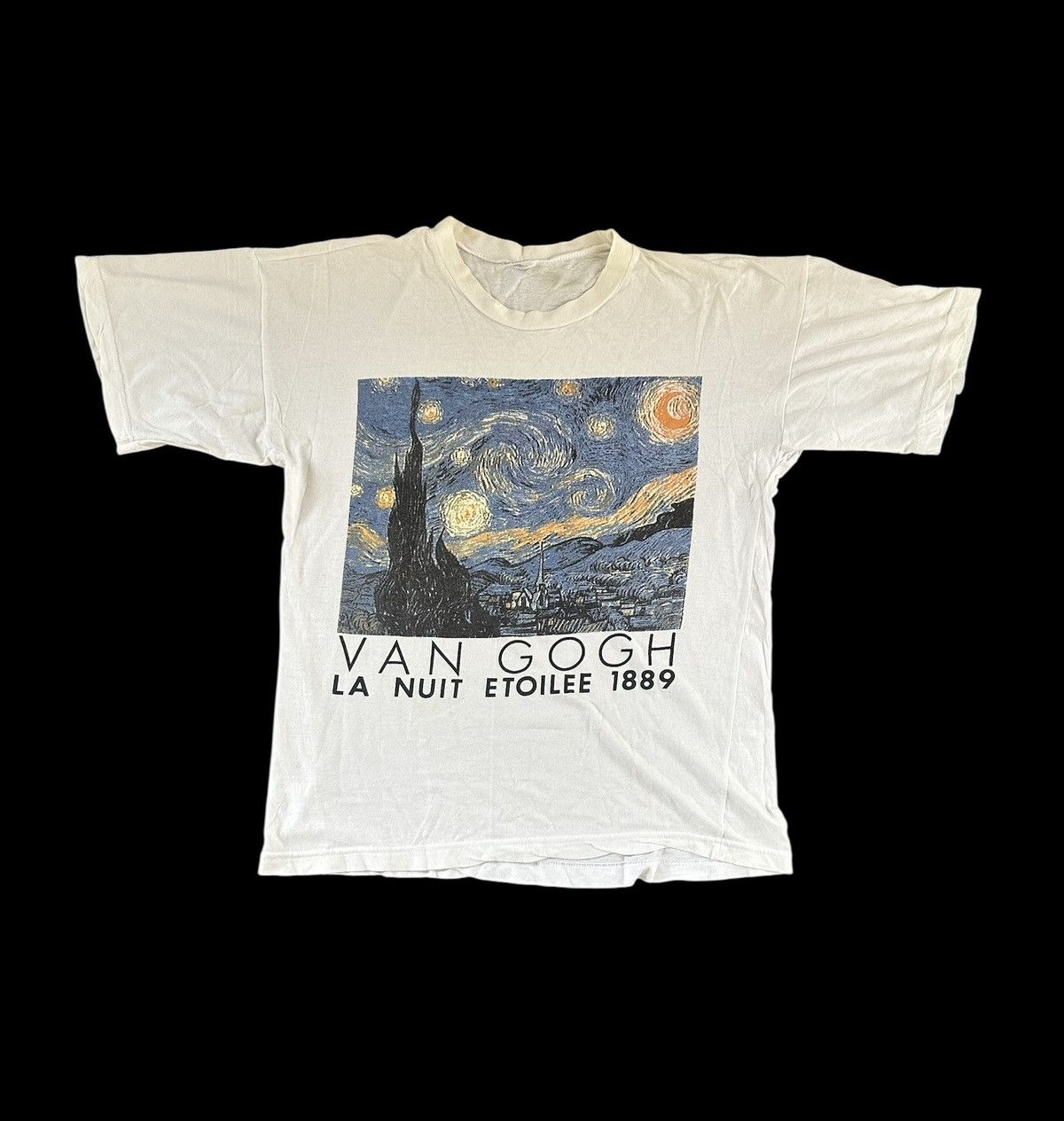Vintage Vtg 90s Van gogh pop art galery boxy tee Size US M / EU 48-50 / 2 - 1 Thumbnail