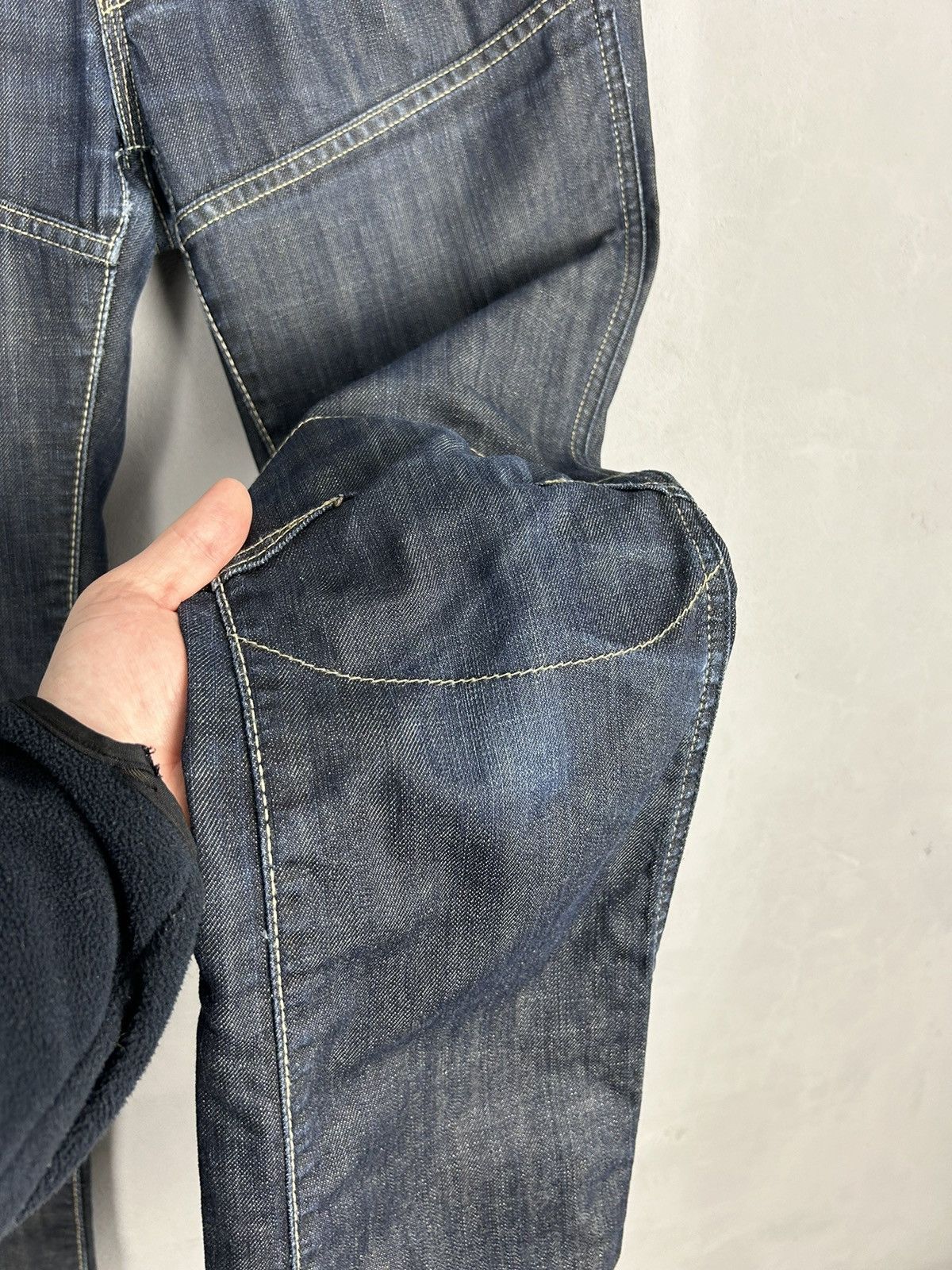 G-Star G-Star RAW 3301 96 Denim Jeans W31 L34 DarkWash Strap Detail Size US 31 - 11 Thumbnail