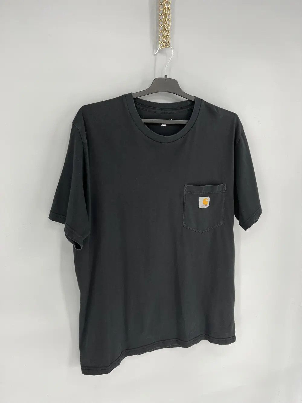 Other Vintage Y2K CARHARTT Mini Logo Faded Thrashed Tee 90s Size US XXL / EU 58 / 5 - 2 Thumbnail