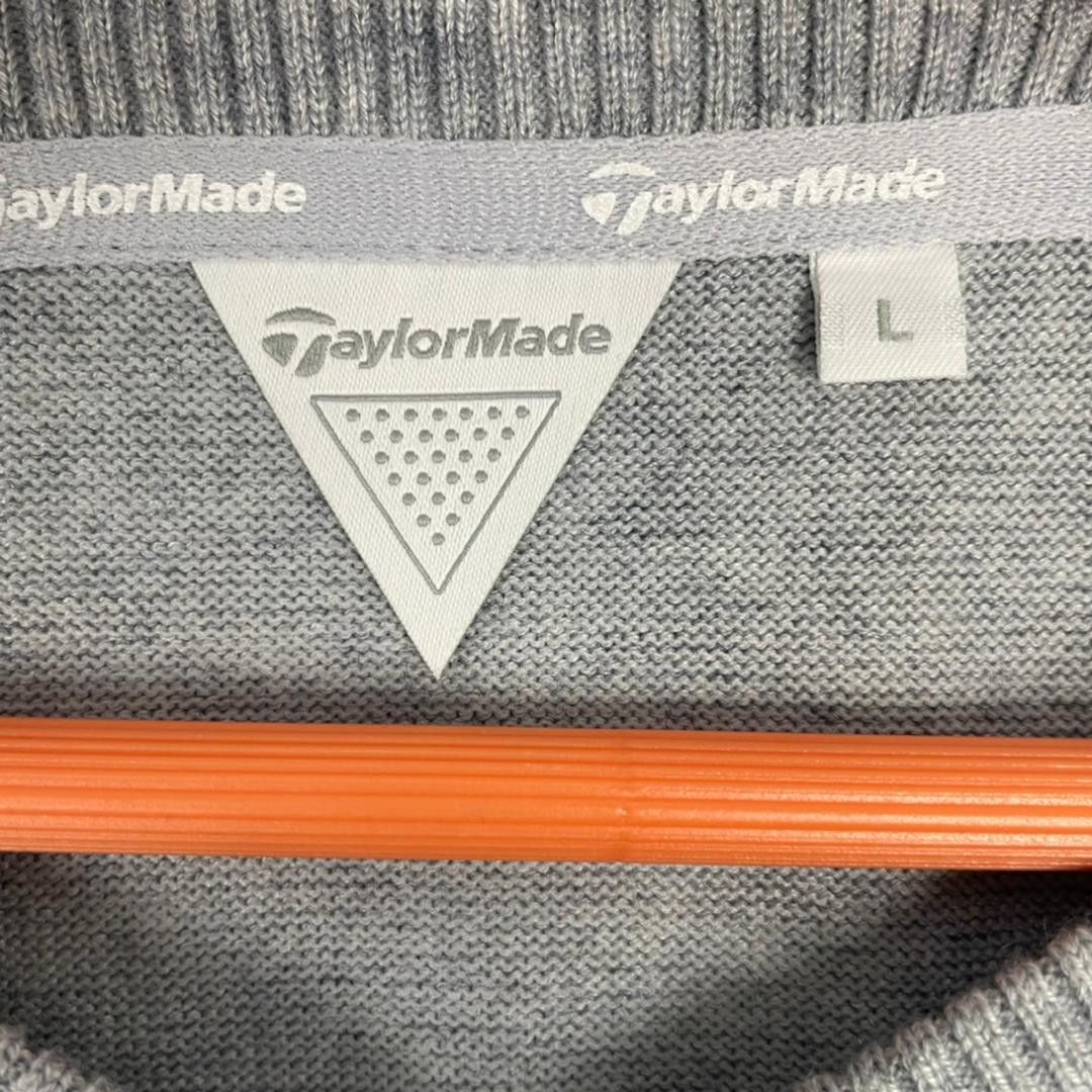 TaylorMade Vintage TaylorMade Pullover V-Neck Jumper Sweatshirt Size US L / EU 52-54 / 3 - 8 Thumbnail
