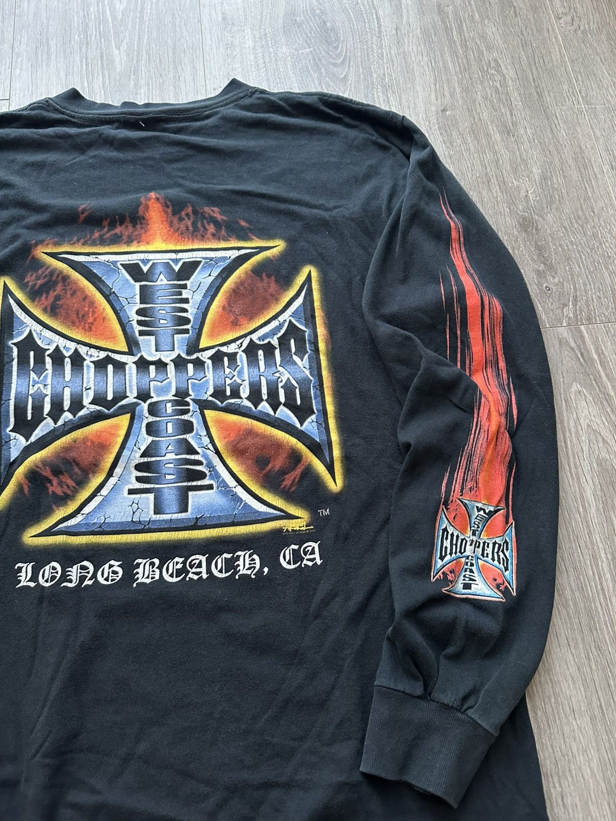 West Coast Choppers Westcoast Choppers Chrome hearts Longsleeve vintage Size US L / EU 52-54 / 3 - 9 Thumbnail