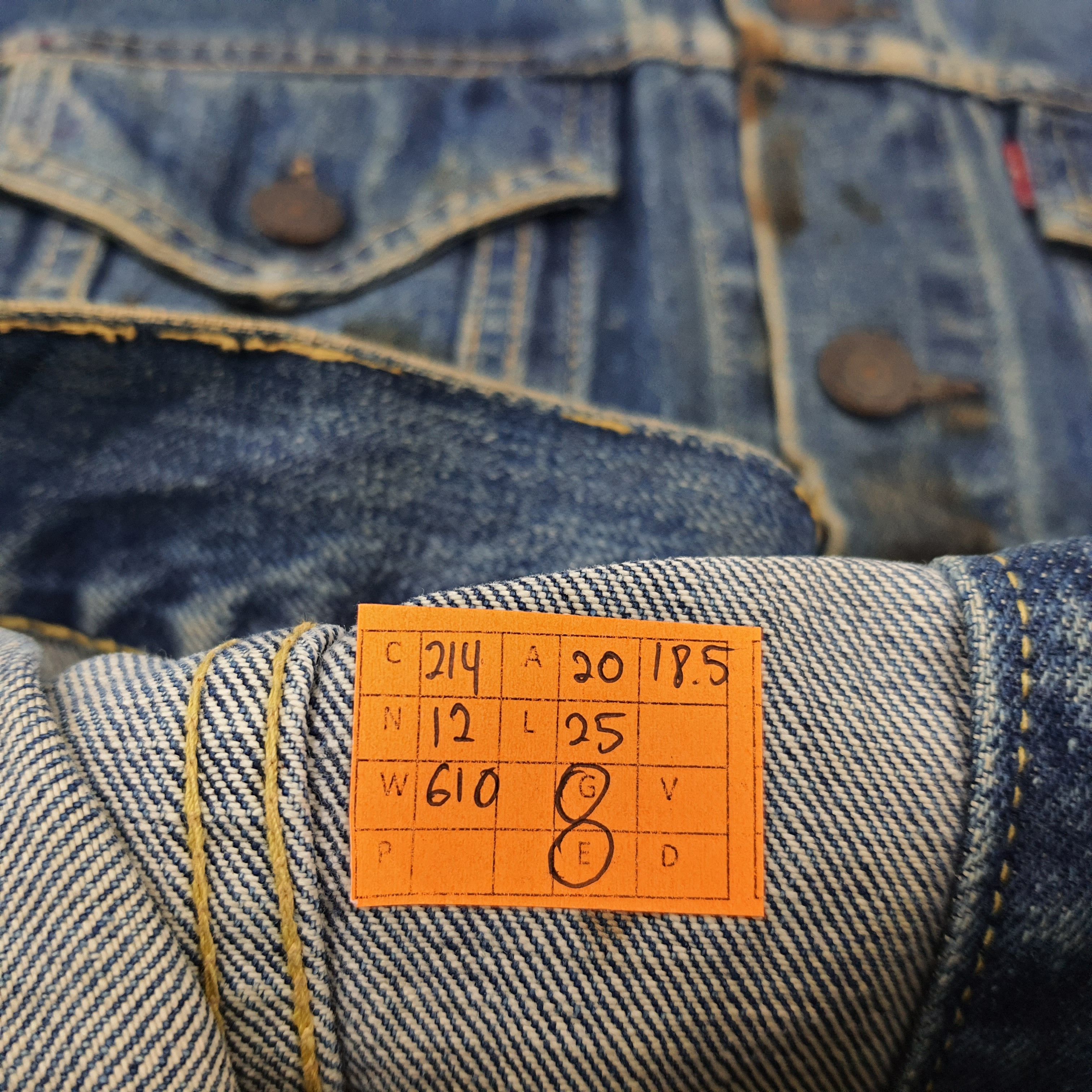 Levi's × Vintage Vintage Levi's Art Denim Vest Jacket Size US S / EU 44-46 / 1 - 8 Thumbnail