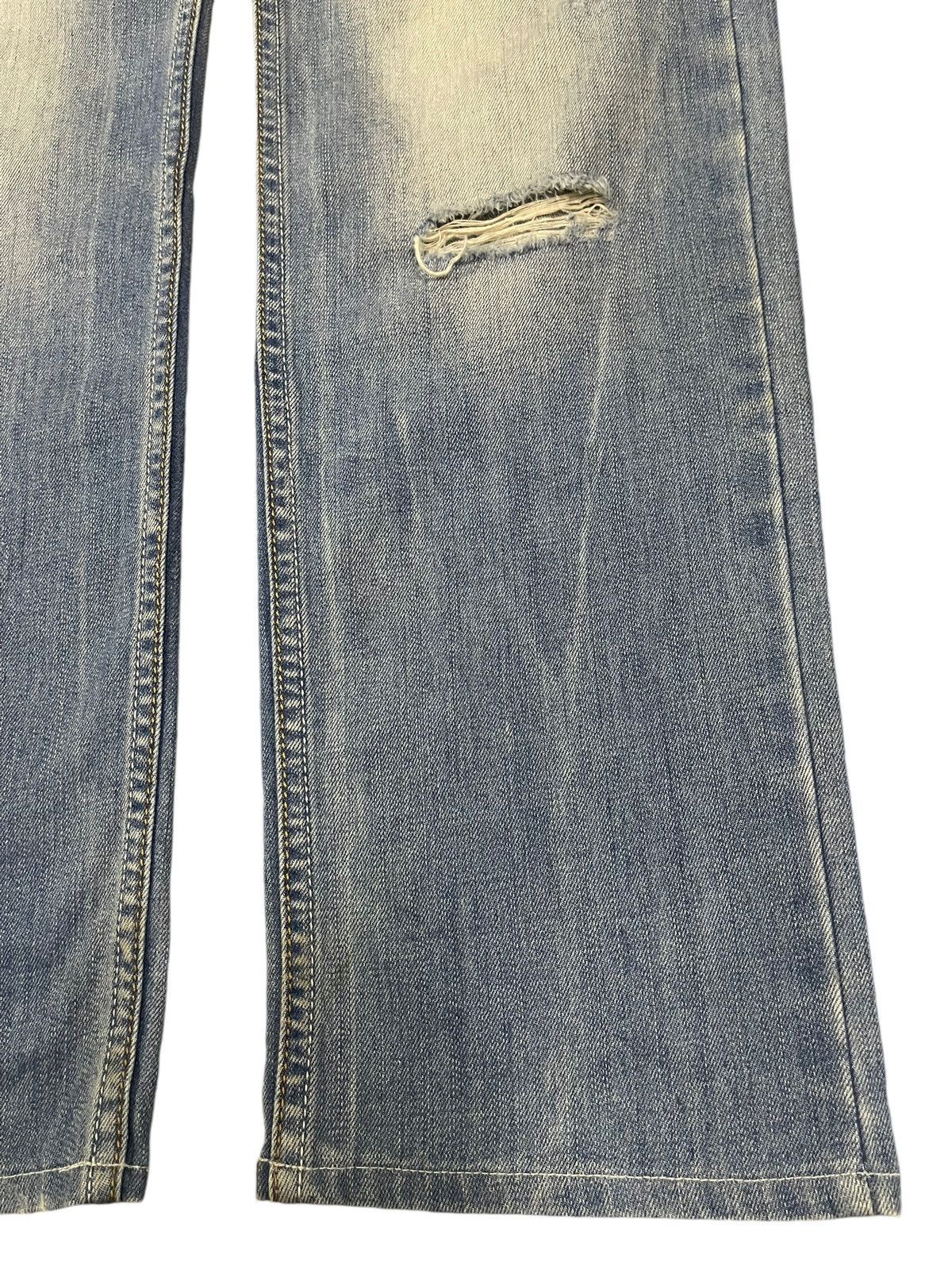 Diesel Vintage Diesel Industry Fade Wash Style Distress Loose Jeans Size US 34 / EU 50 - 8 Thumbnail