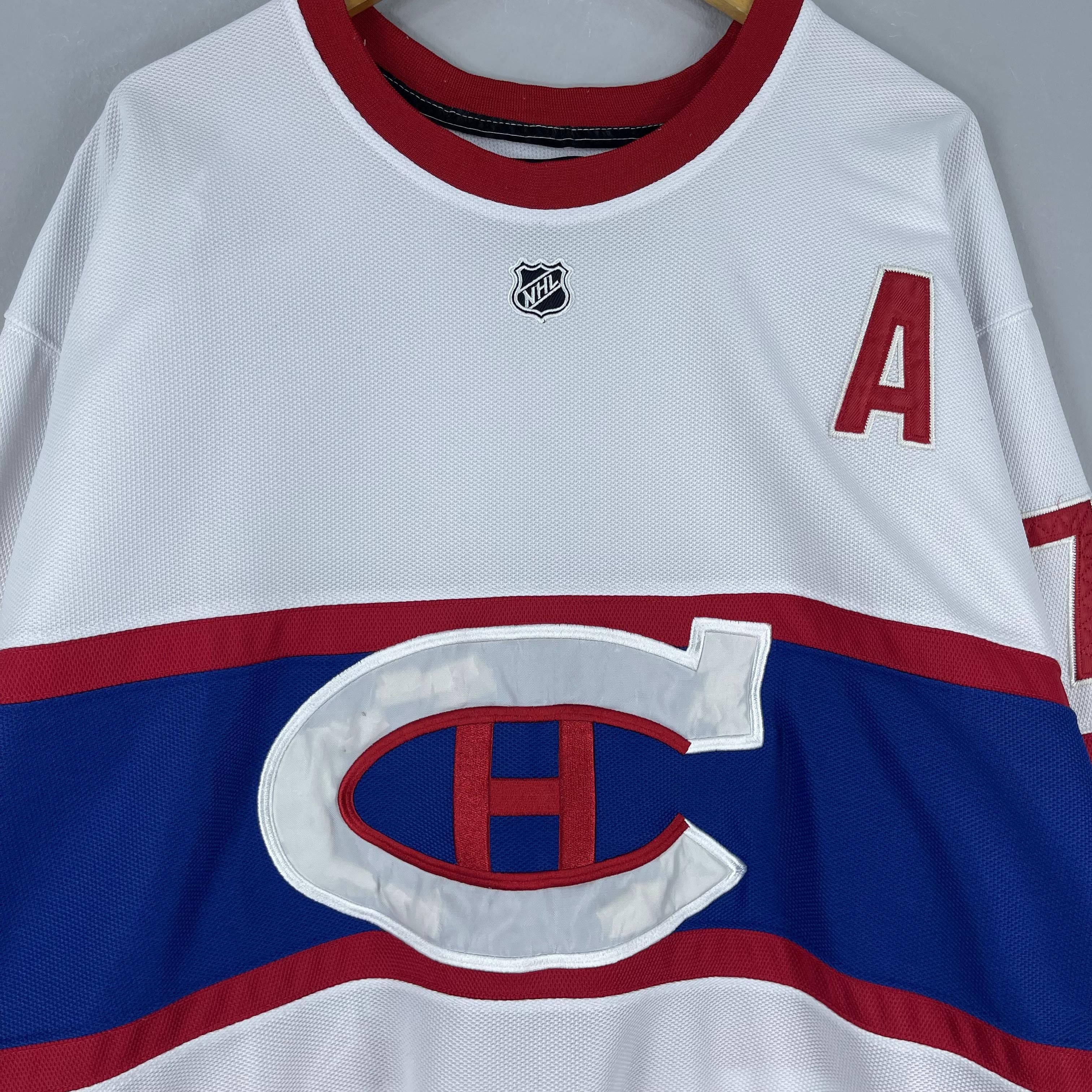 NHL Vintage Montreal CANADIENS Embroidery Hockey Jersey Size US L / EU 52-54 / 3 - 2 Thumbnail