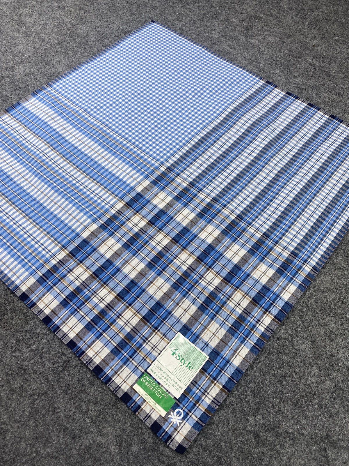 Japanese Brand × United Colors Of Benetton United Colors Handkerchief / Bandana / Neckerchief-B091 Size ONE SIZE - 4 Thumbnail