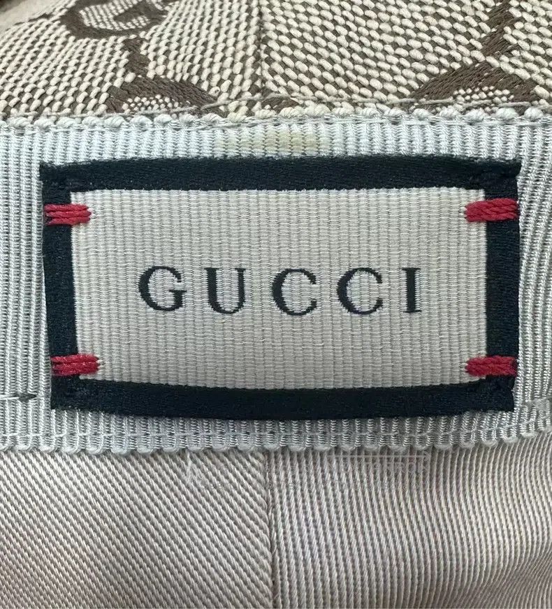Gucci Gucci Size M Brown double G full-print logo fisherman hat Size ONE SIZE - 4 Thumbnail