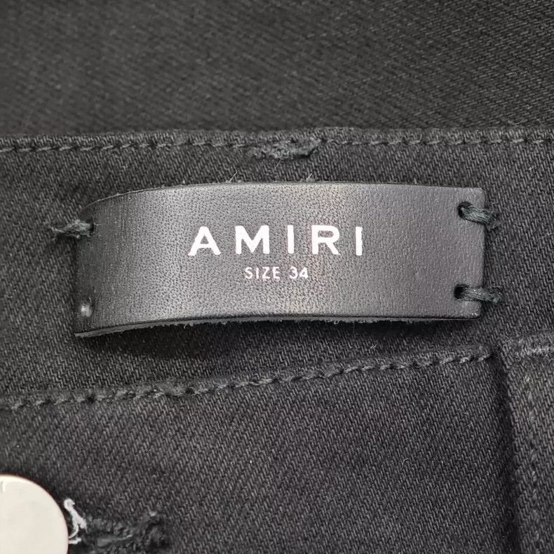 Amiri Amiri Black jeans Size US 34 / EU 50 - 3 Thumbnail
