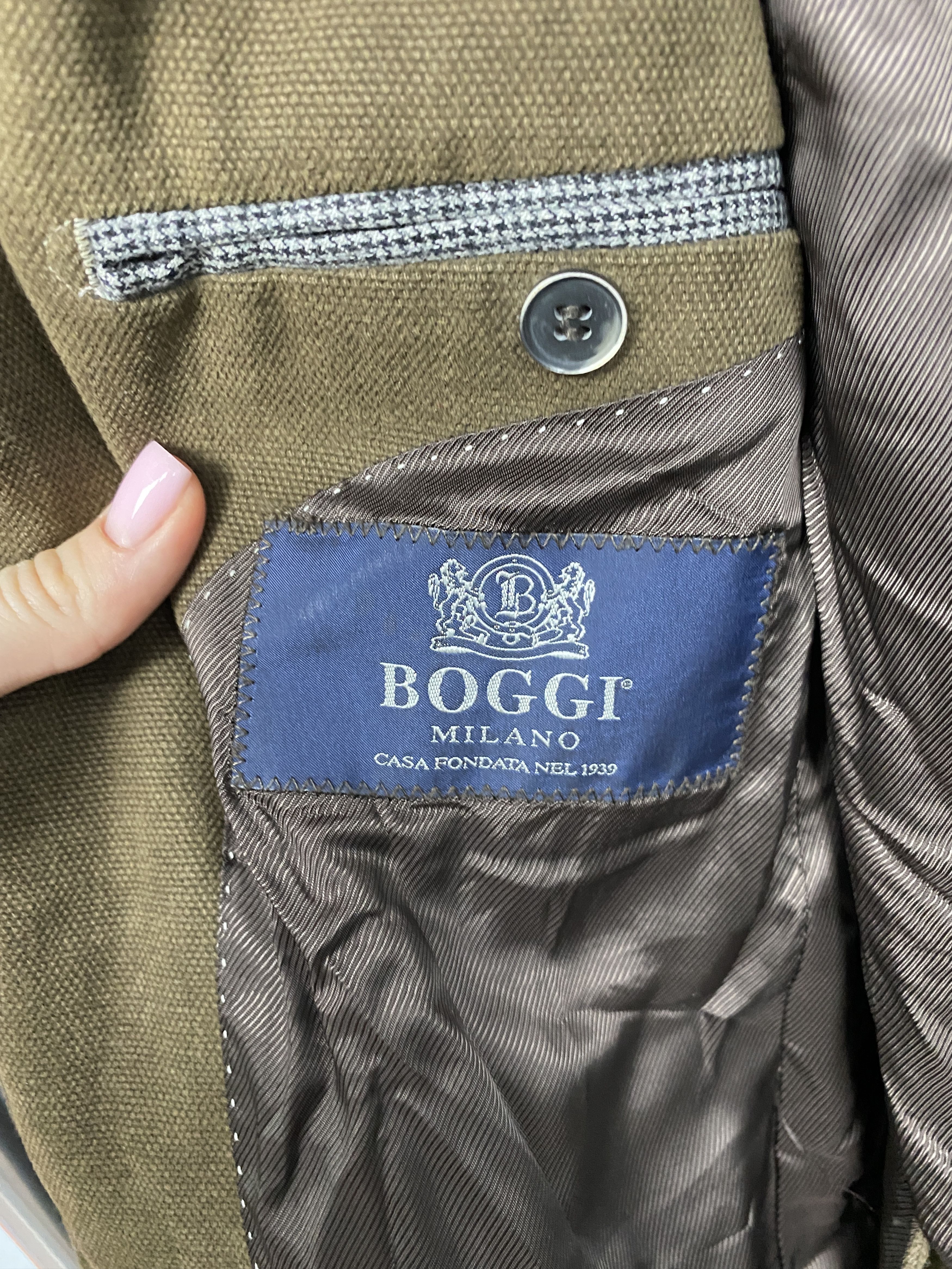 Boggi Boggi Milano Vintage Two Buttons Blazer Jacket Size US M / EU 48-50 / 2 - 5 Thumbnail