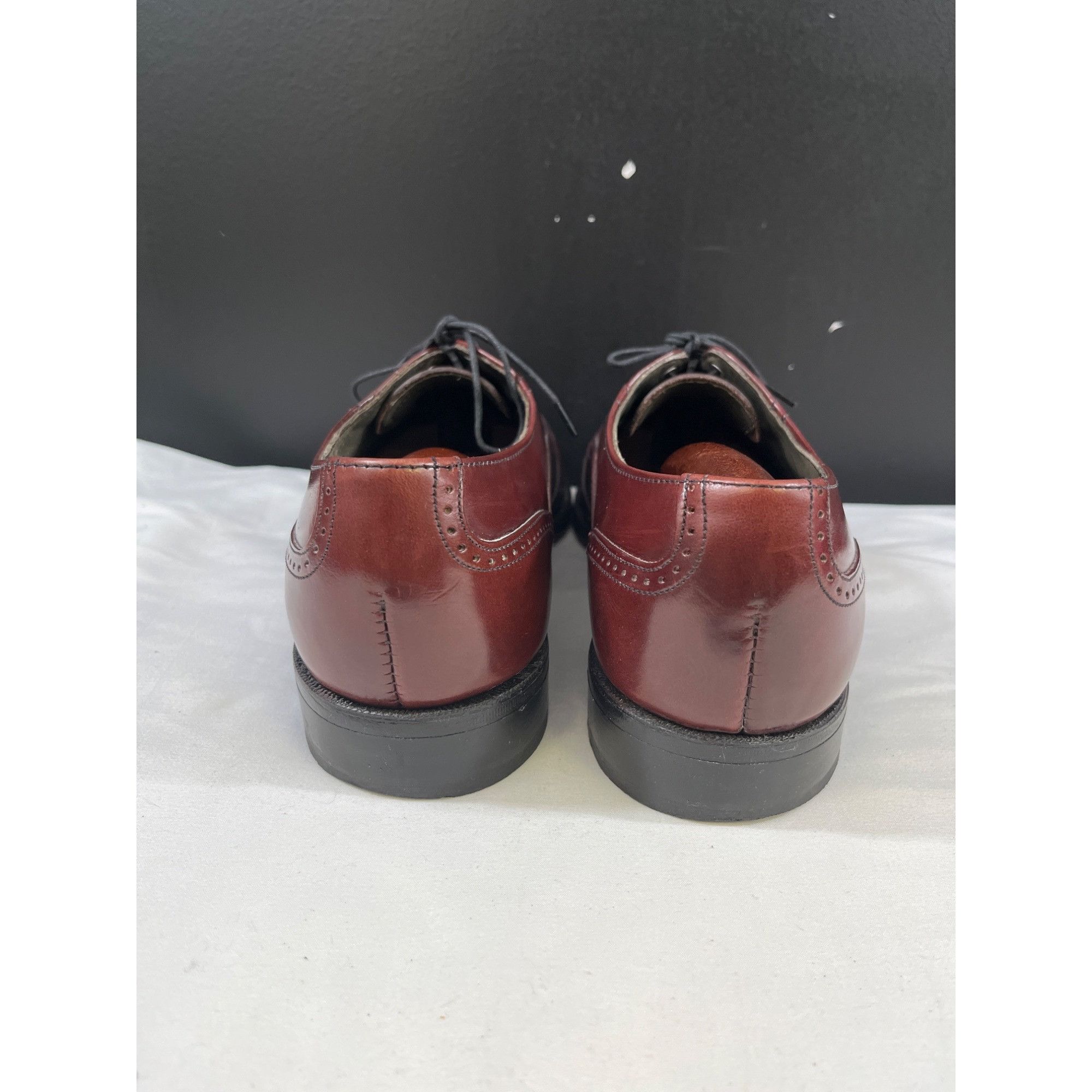 Other Dexter Men's Burgundy Leather Shoes/Oxfords Size 10.5 SKU 57 Size US 10.5 / EU 43-44 - 4 Thumbnail