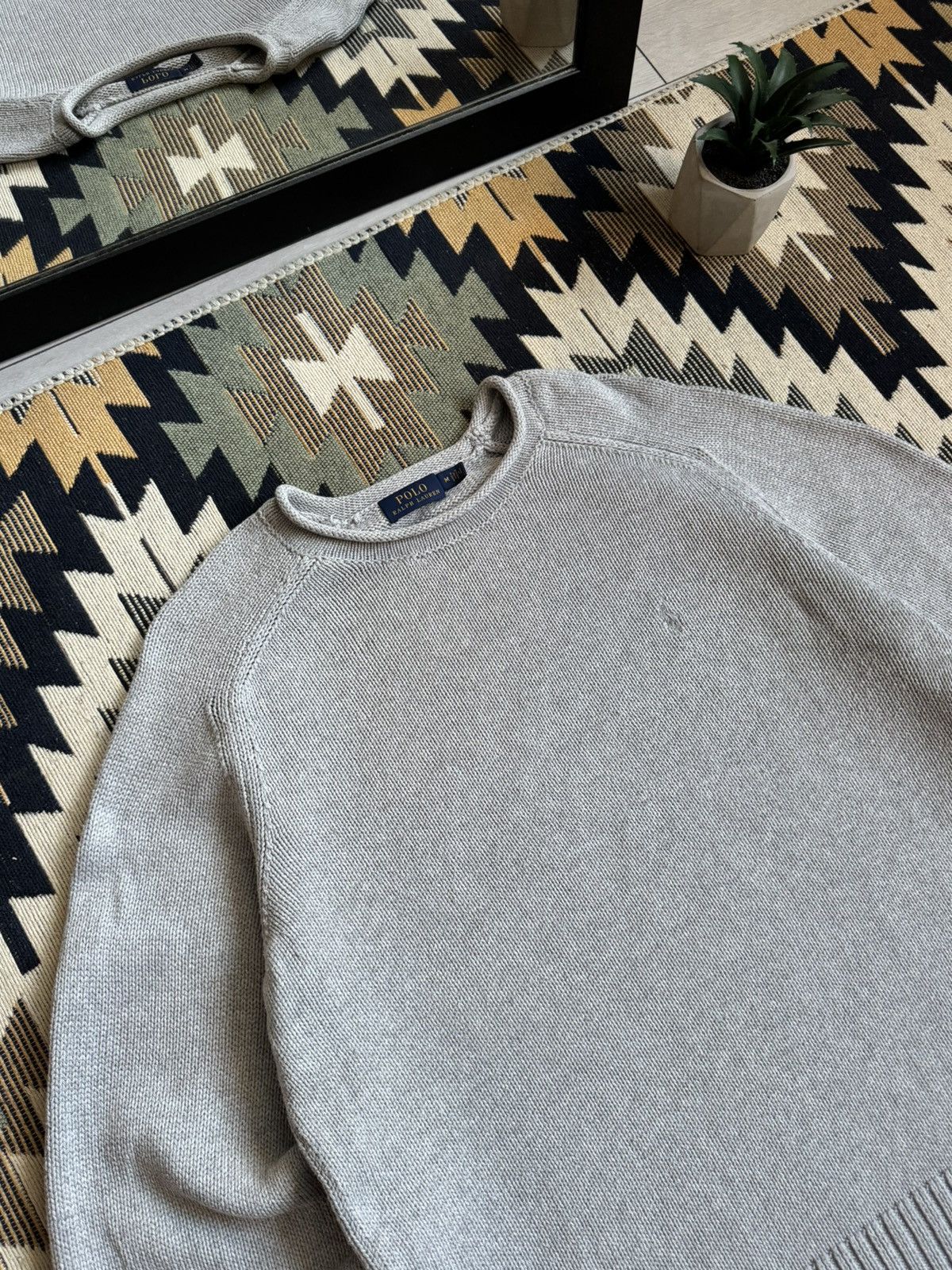 Polo Ralph Lauren Vintage Polo Ralph Lauren Wide Sleeves Y2K Knitted Sweater Size US M / EU 48-50 / 2 - 4 Thumbnail