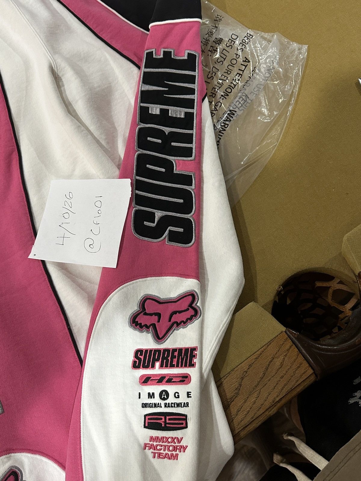Fox Racing × Supreme Supreme Fox Sweatpants Size US 32 / EU 48 - 2 Thumbnail