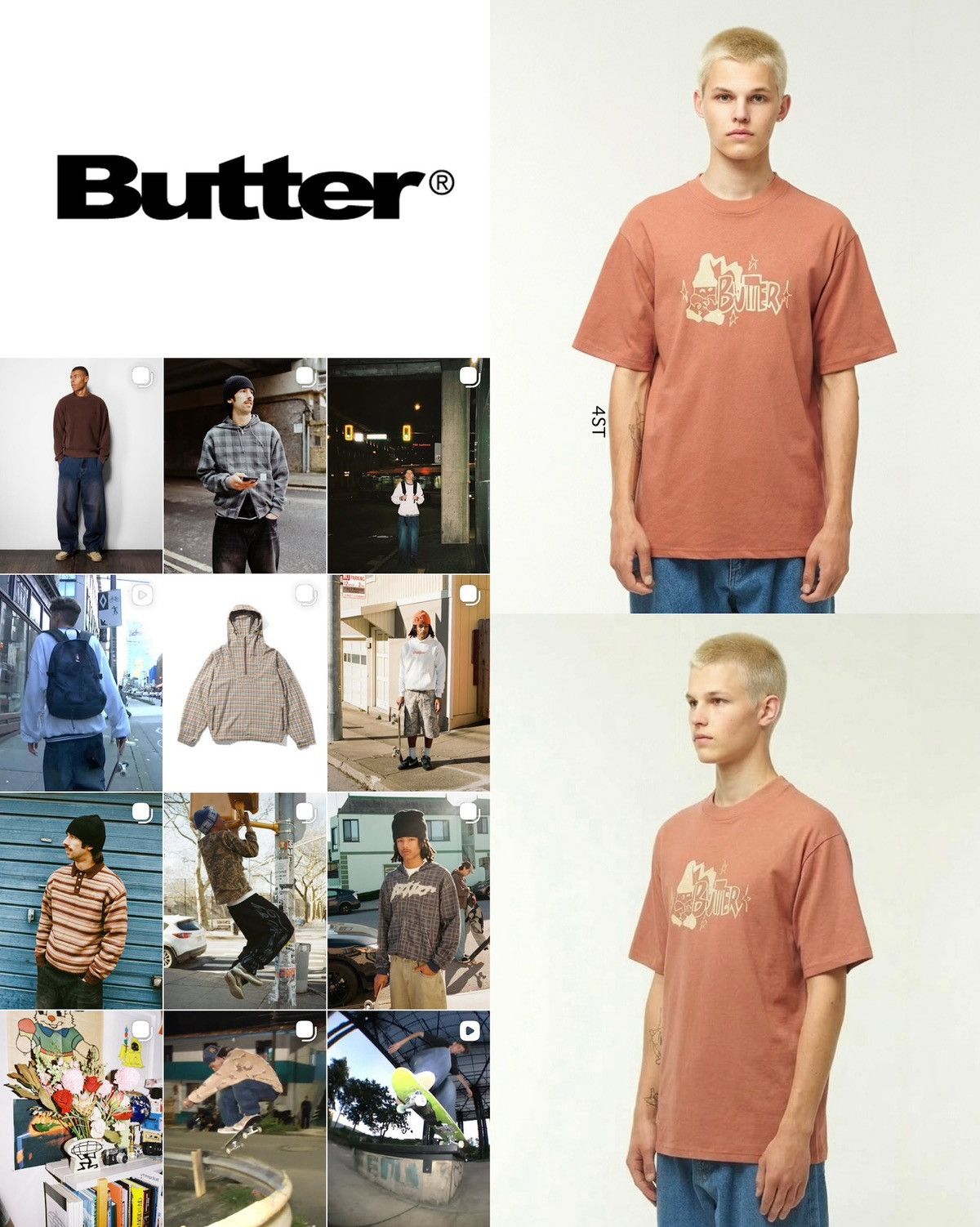 Butter Goods Butter Goods Wizard “Terracotta” Size US L / EU 52-54 / 3 - 6 Thumbnail