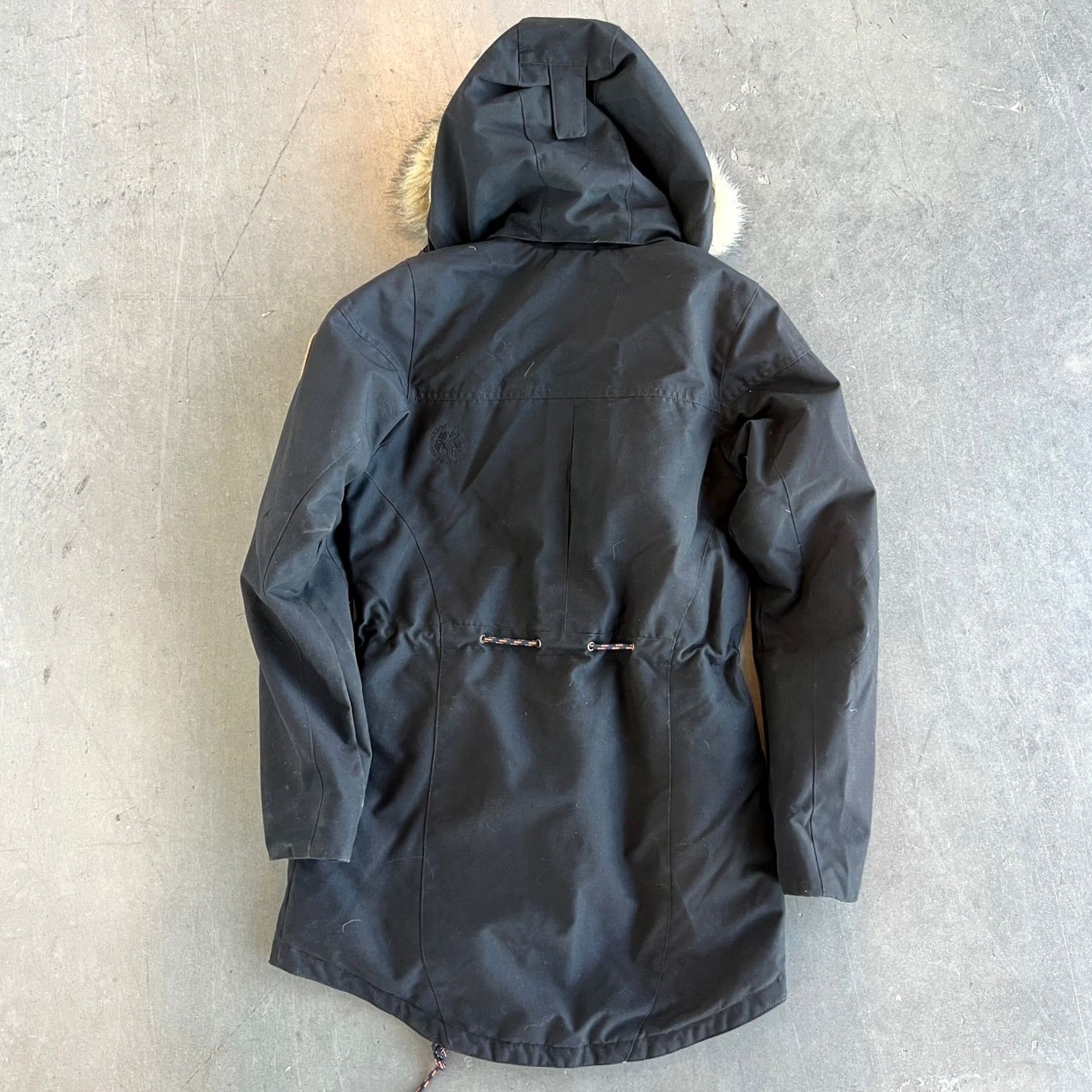 Vintage Picture Organic Clothing Jacket Women Winter Hooded Black Lined Fur Ski Snowboard Coat Small Regular Size S Size S / US 4 / IT 40 - 2 Thumbnail