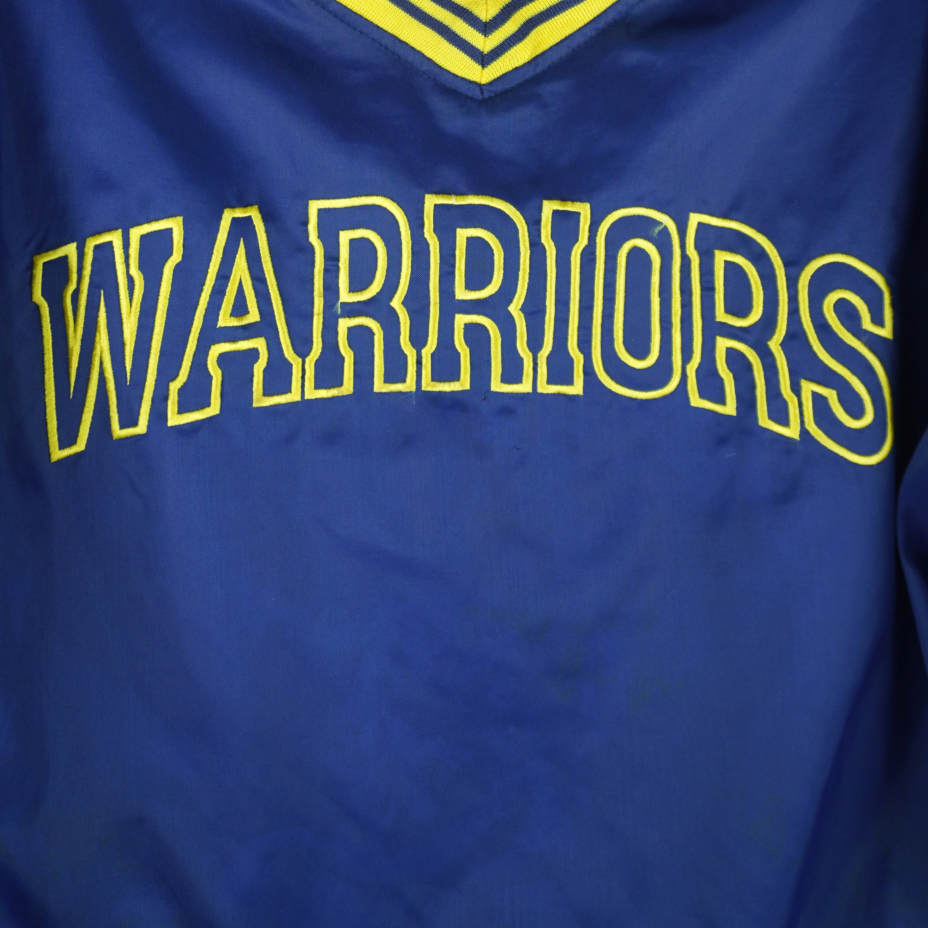 Pro Player NBA - Golden State Warriors Pullover Windbreaker 1990s Size US L / EU 52-54 / 3 - 4 Thumbnail