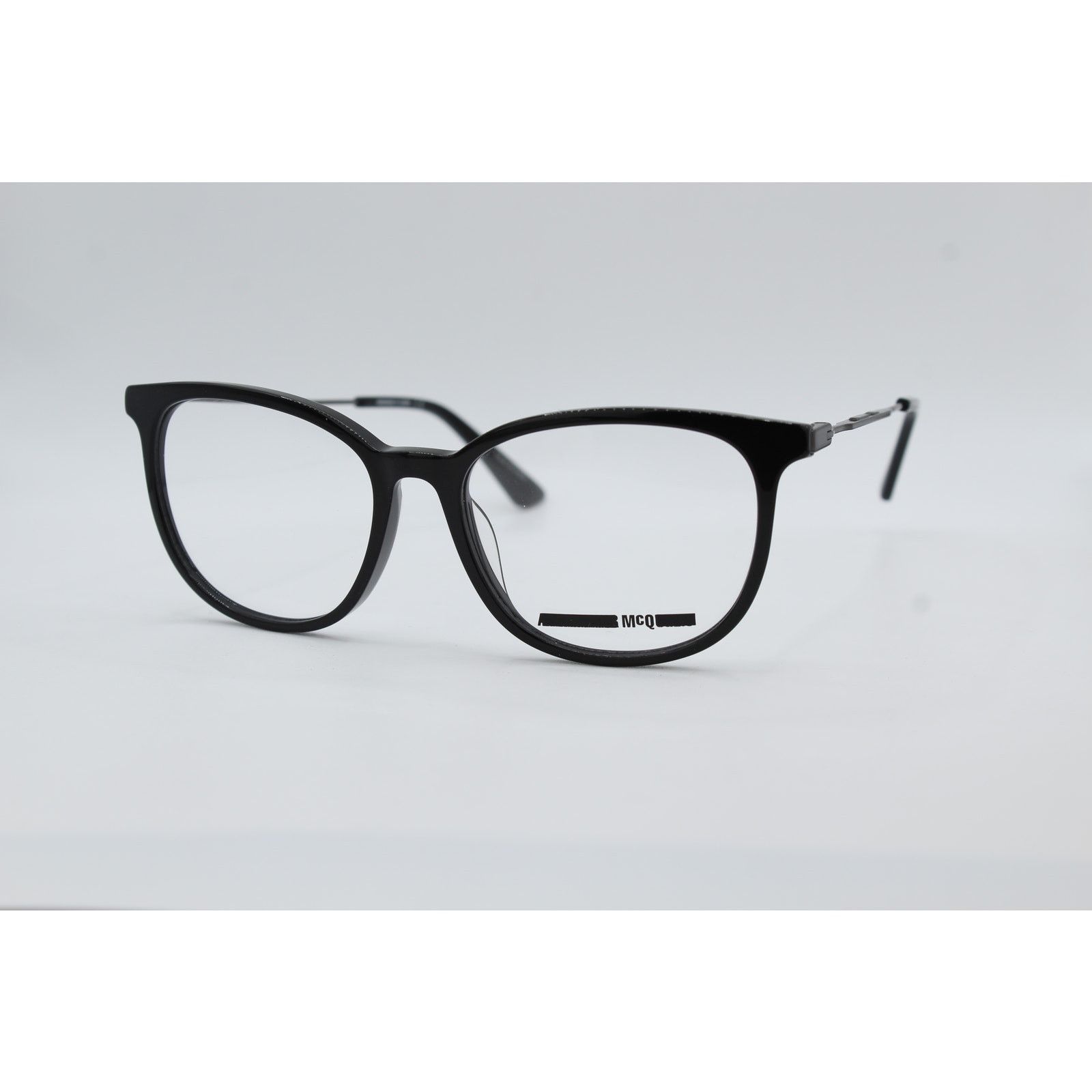 Alexander McQueen Alexander McQueen MQ0281OA Black Hybrid Eyeglasses 53-16-145 Size ONE SIZE - 2 Thumbnail