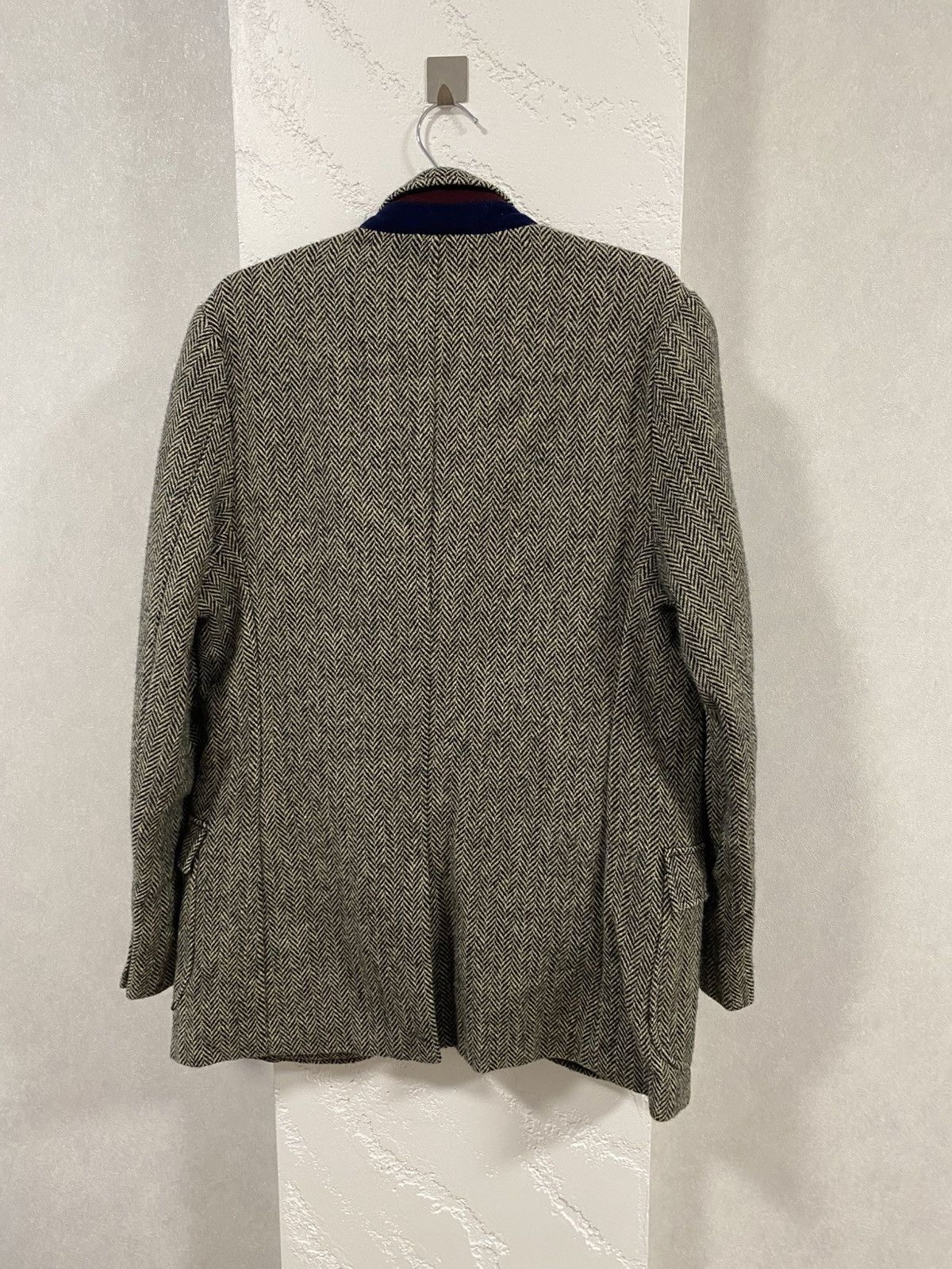 Polo Ralph Lauren Polo Ralph Lauren Rugby Herringbone Tweed Luxury Blazer 48R Size 48R - 10 Thumbnail