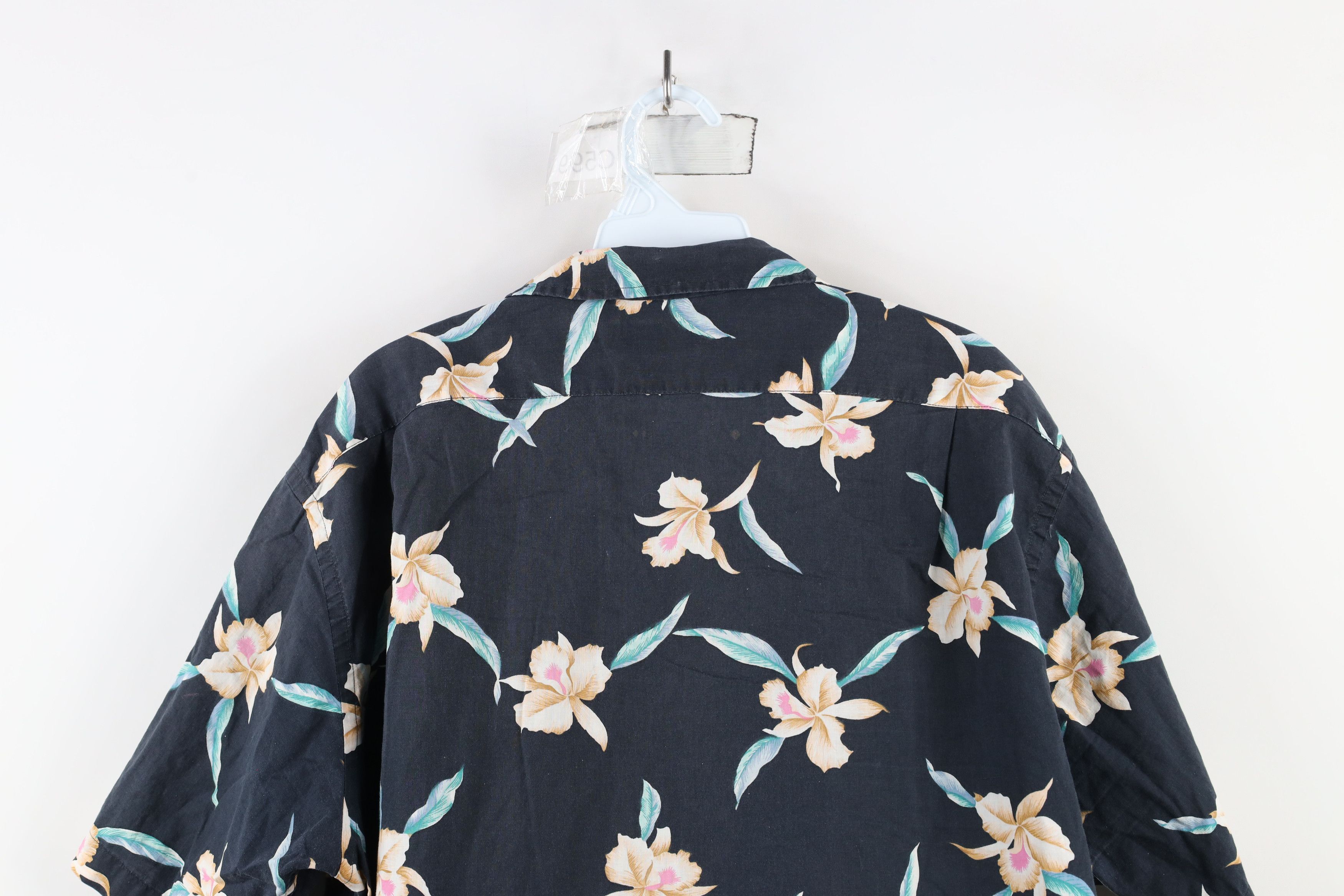 Lands' End × Vintage Vintage 90s Lands End Camp Collar Hawaiian Button Shirt Size US XL / EU 56 / 4 - 11 Thumbnail