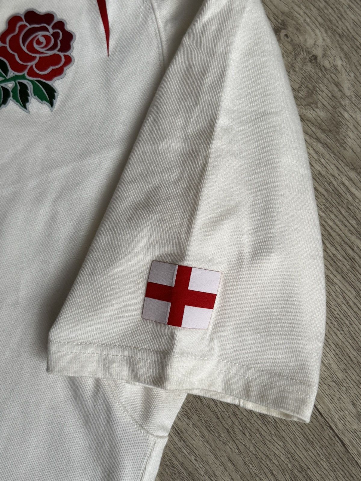 Nike 🔷Vintage Nike England 2003/04 Rugby Shirt🔷 Size US L / EU 52-54 / 3 - 4 Thumbnail