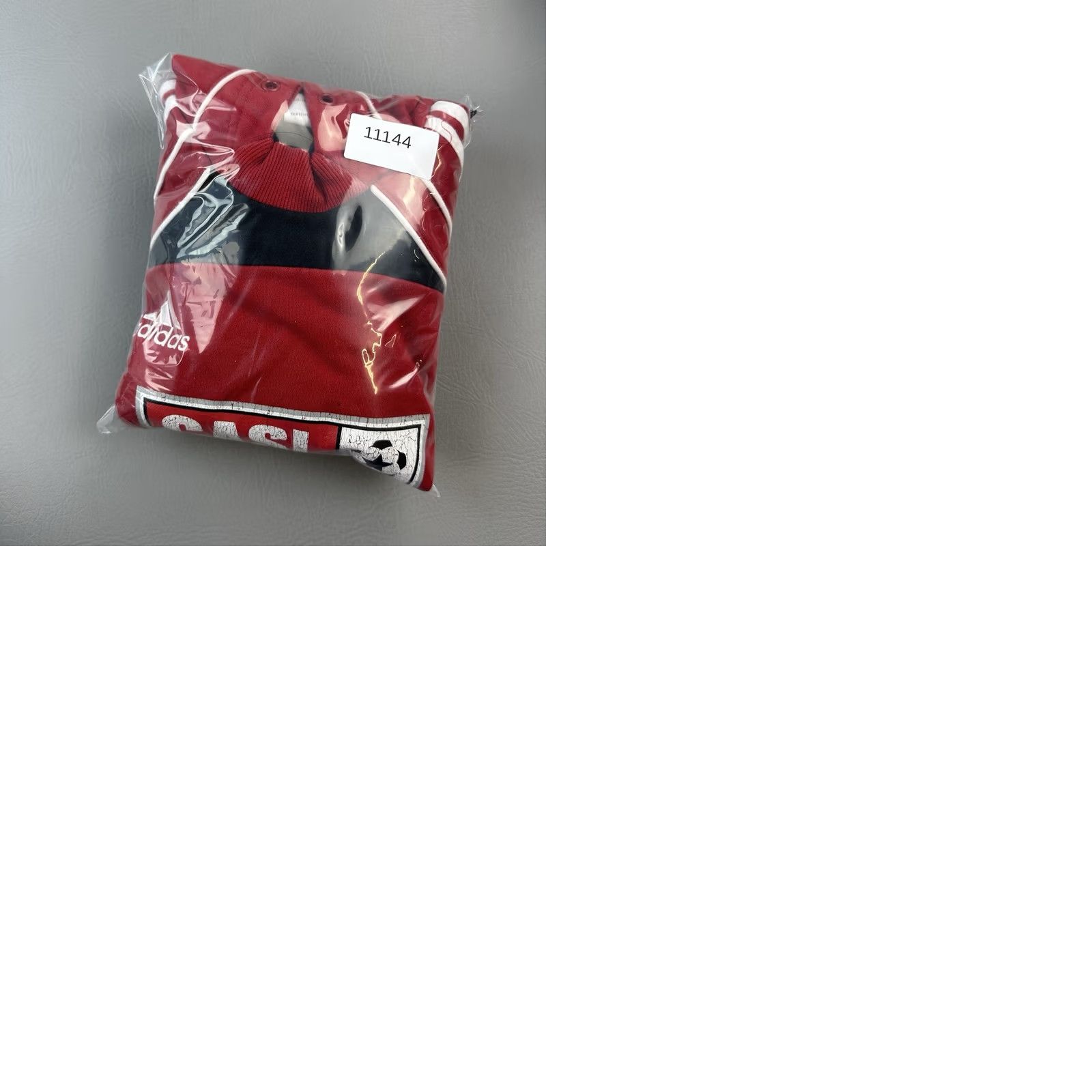 Adidas Vintage Adidas Hoodie Mens Small Red CASL Soccer Graphic Training Pullover Y2K Size US S / EU 44-46 / 1 - 9 Thumbnail