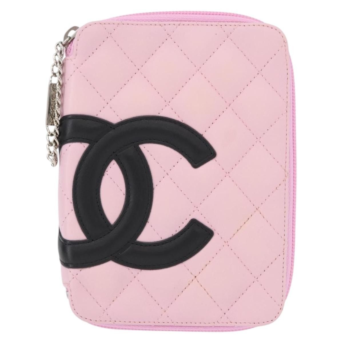 Chanel Chanel Cambon Zip Around Cosmetic Case Quilted Leather Size ONE SIZE - 1 Thumbnail