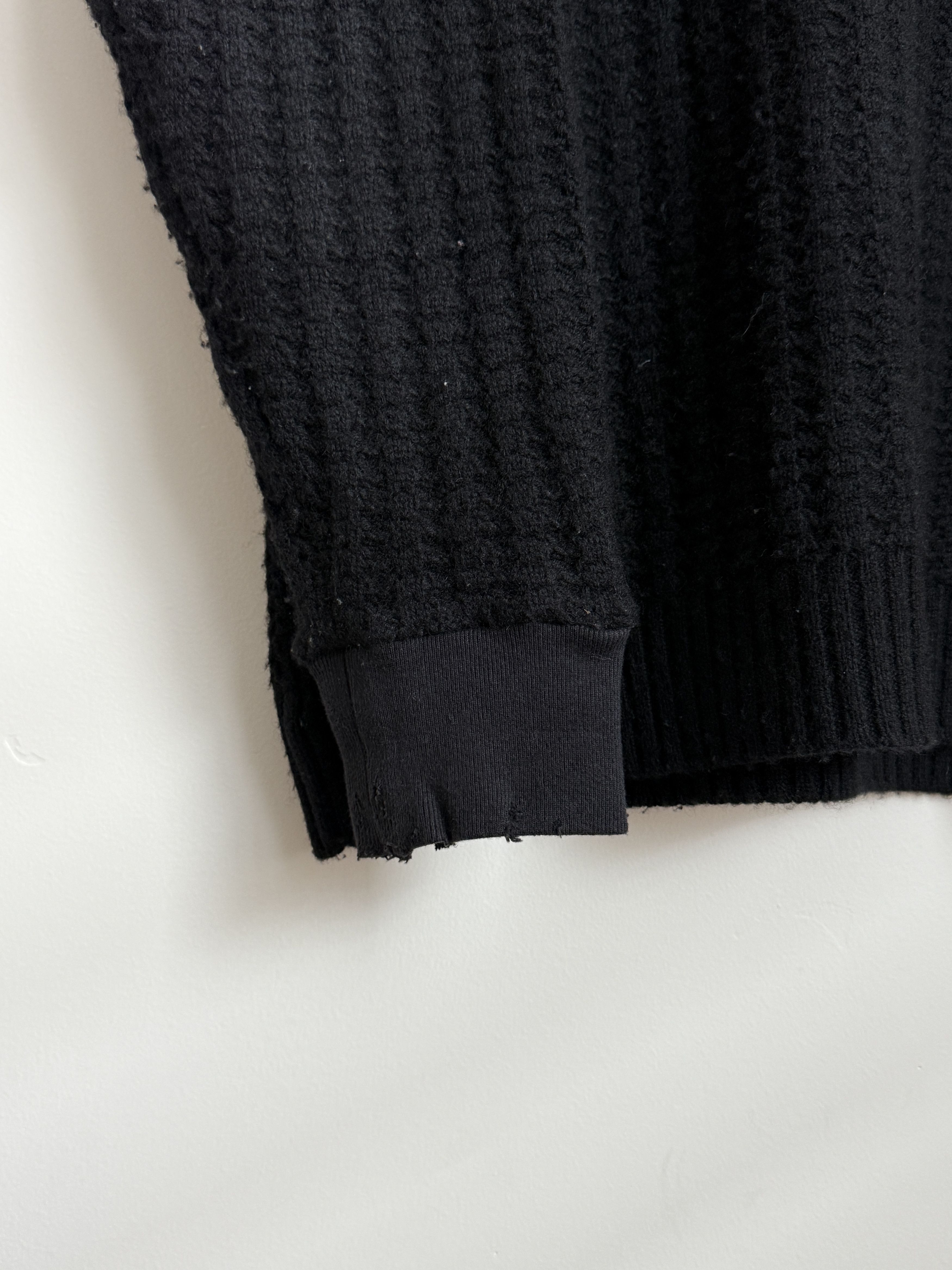 Undercover FW15 Cashmere Distressed Waffle Knit Size US M / EU 48-50 / 2 - 3 Thumbnail