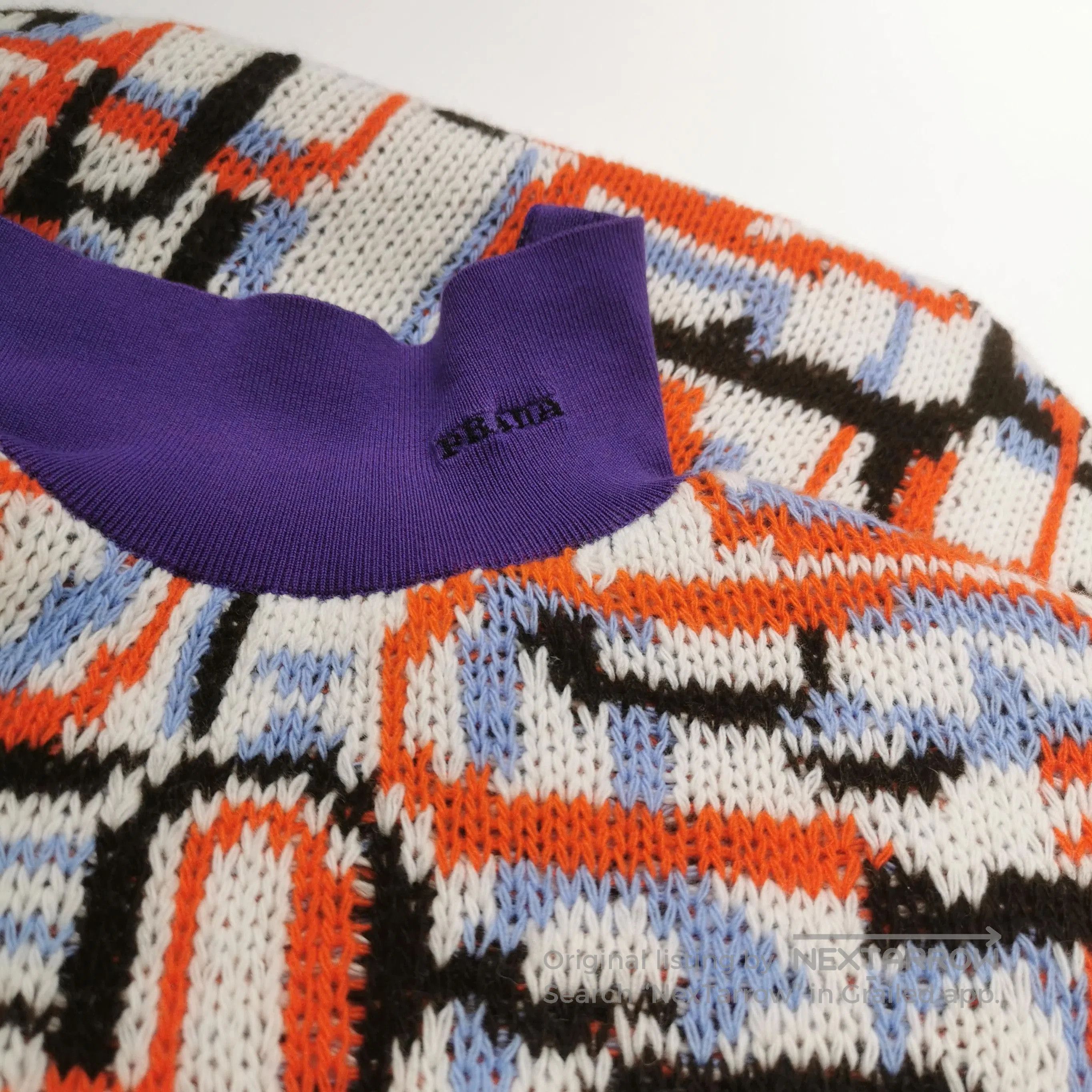 Prada Prada Color Block Wool. Size M / US 6-8 / IT 42-44 - 3 Thumbnail