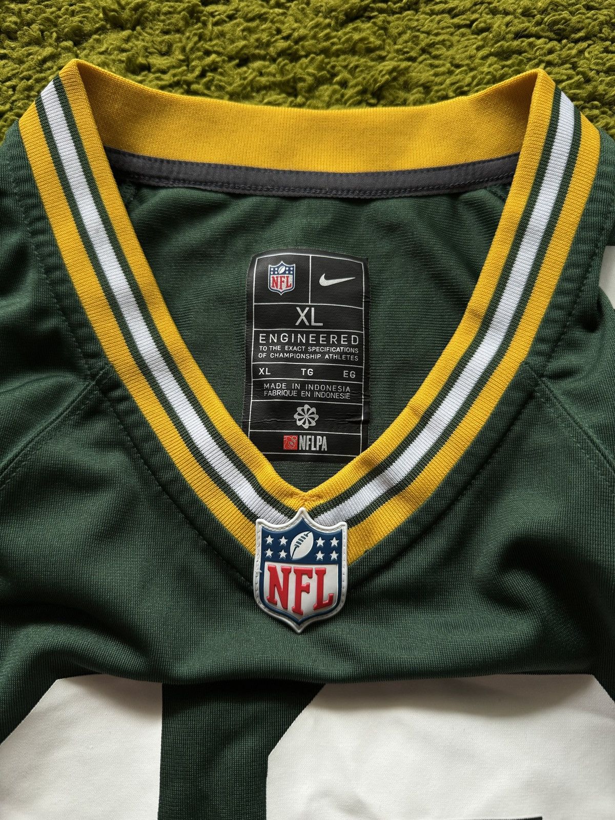 Nike Nike NFL Rodgers jersey t-shirt Size US XL / EU 56 / 4 - 5 Thumbnail