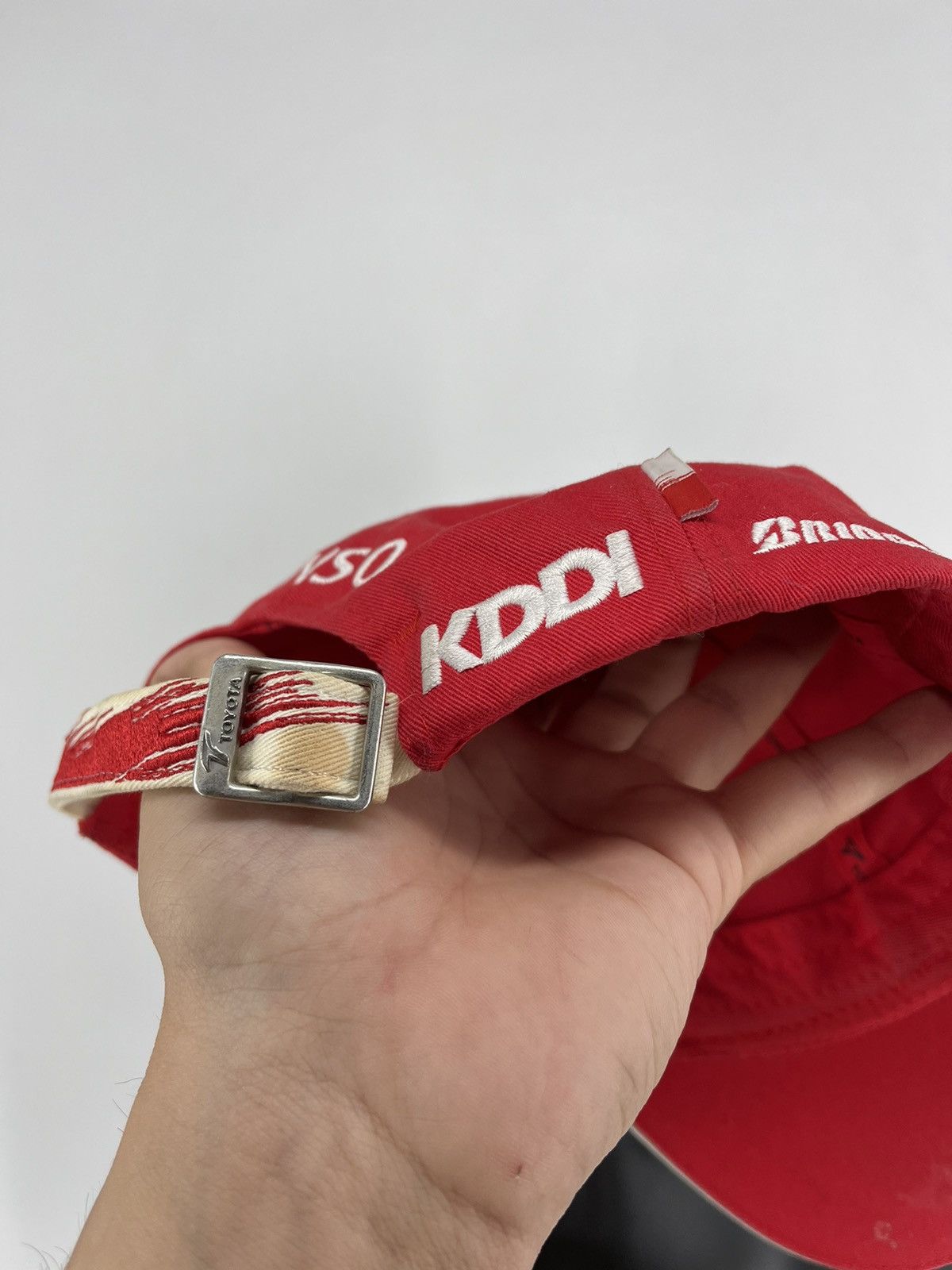 Vintage Vintage 90s Toyota Panasonic racing vintage cap/hat Size ONE SIZE - 8 Thumbnail