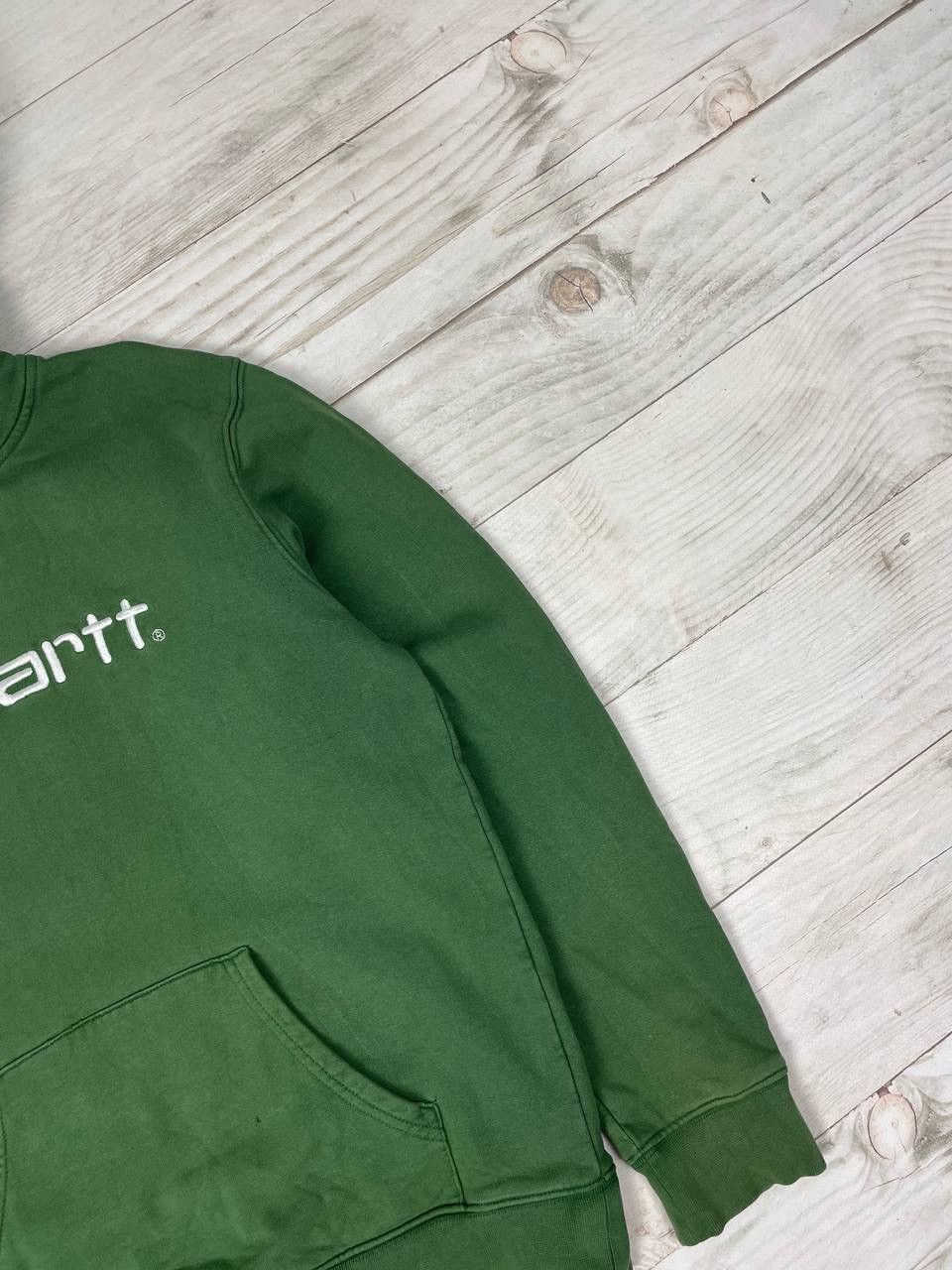 Carhartt Vintage Carhartt Hoodie Big Logo Size US S / EU 44-46 / 1 - 3 Thumbnail