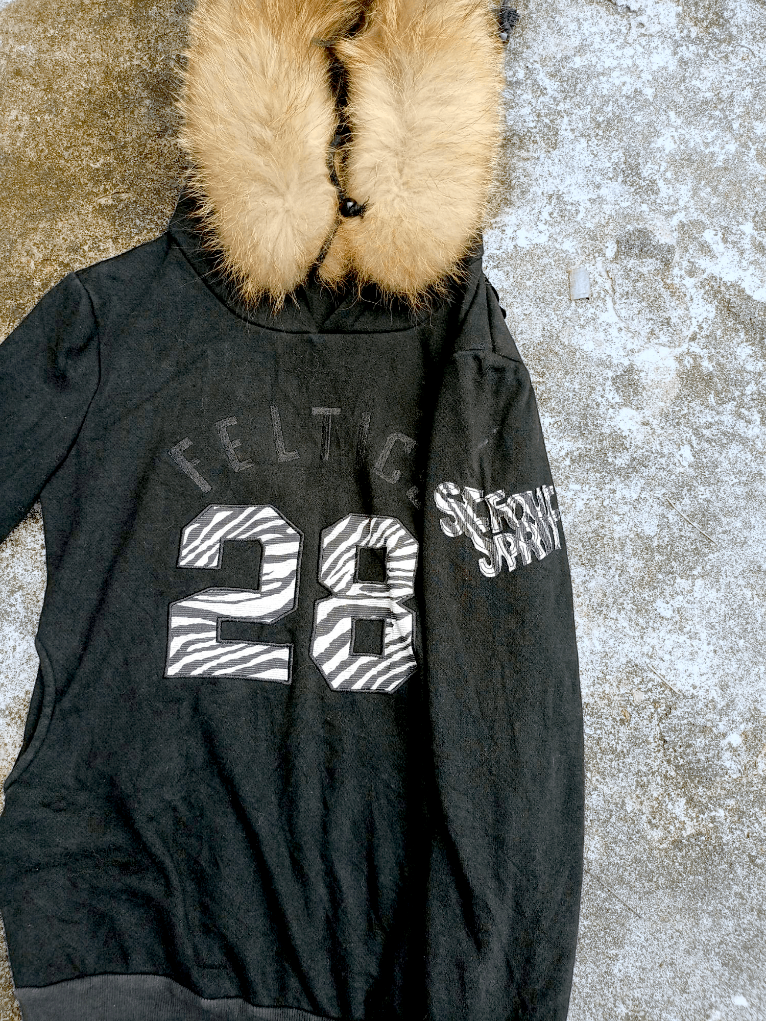 If Six Was Nine × Japanese Brand × Le Grande Bleu (L.G.B.) LO Feltics 28 Fur Hoodie ifsixwasnine lgb styled Size US M / EU 48-50 / 2 - 22 Thumbnail