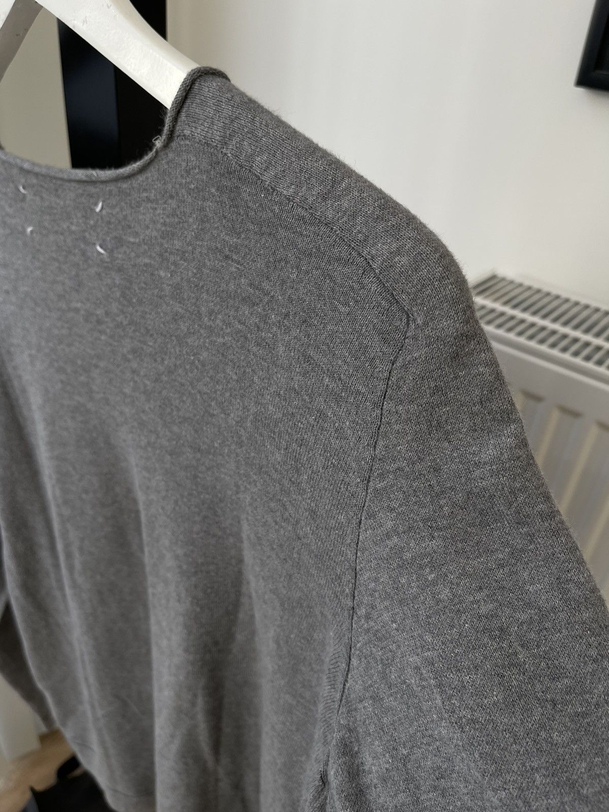 Maison Margiela Maison Margiela SS06 Saddle Shoulders Grey Sweatshirt Size US S / EU 44-46 / 1 - 8 Thumbnail