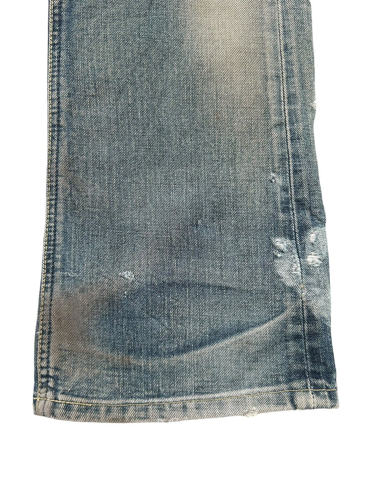 Kapital Rusty Flare Vintage Lee Distressed Denim Jeans Size US 31 - 7 Thumbnail