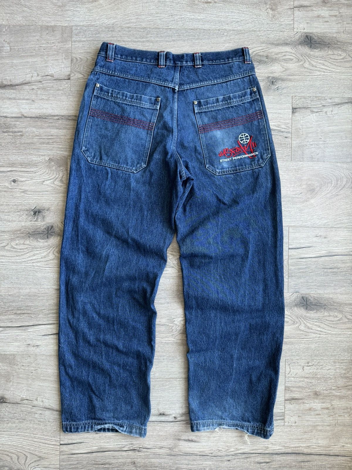 Hook-Ups × Made In Usa × Skategang US40 Jeans Skate 90s Denim 