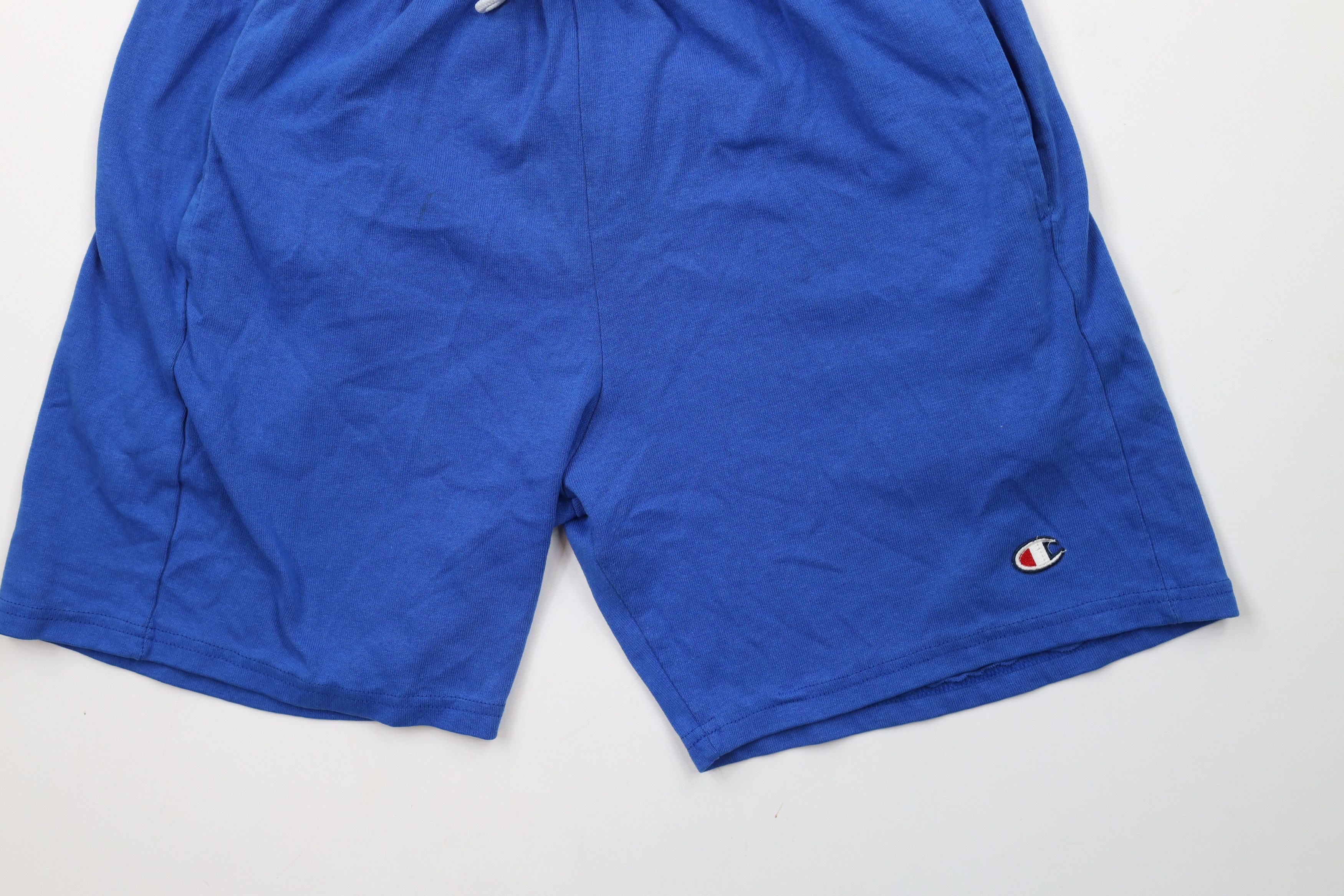 Champion × Vintage Vintage 90s Champion Logo Above Knee Heavyweight Shorts Size US 32 / EU 48 - 4 Thumbnail
