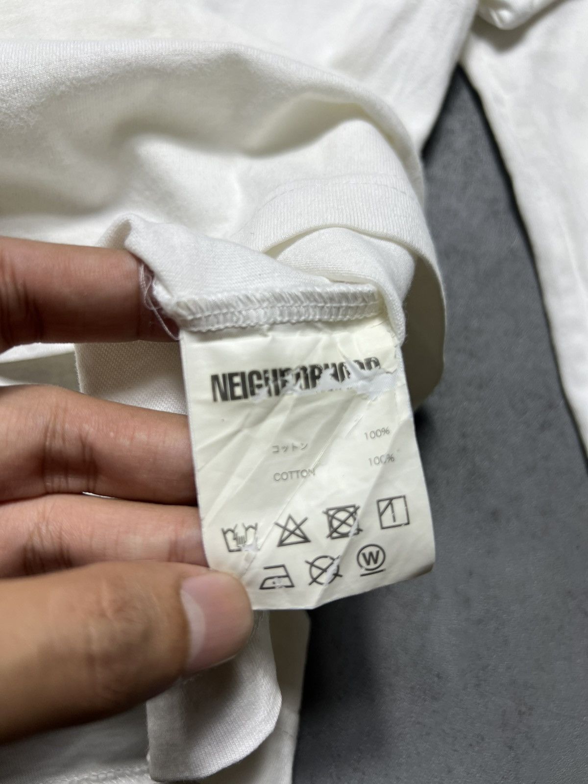 Neighborhood Neighborhood ‘F Em’ Longsleeve Tee Size US S / EU 44-46 / 1 - 7 Thumbnail