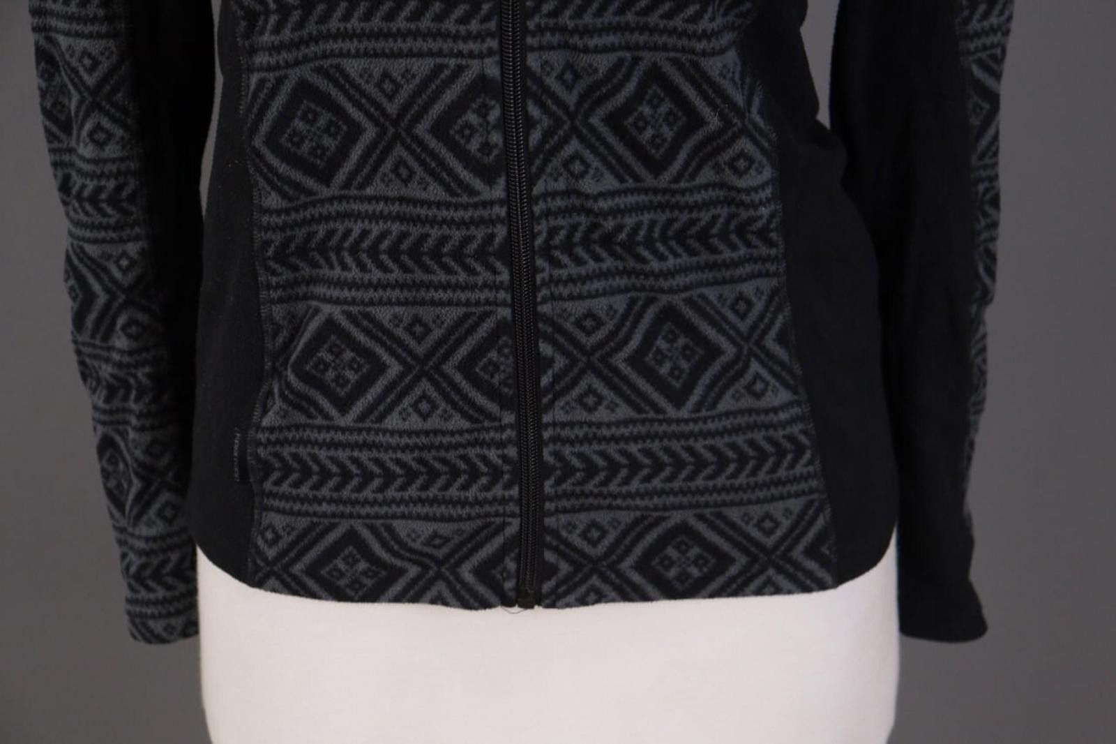 Designer Kari Traa Gray Nordic Fair Isle Full Zip Jacket Size S Size S / US 4 / IT 40 - 3 Thumbnail