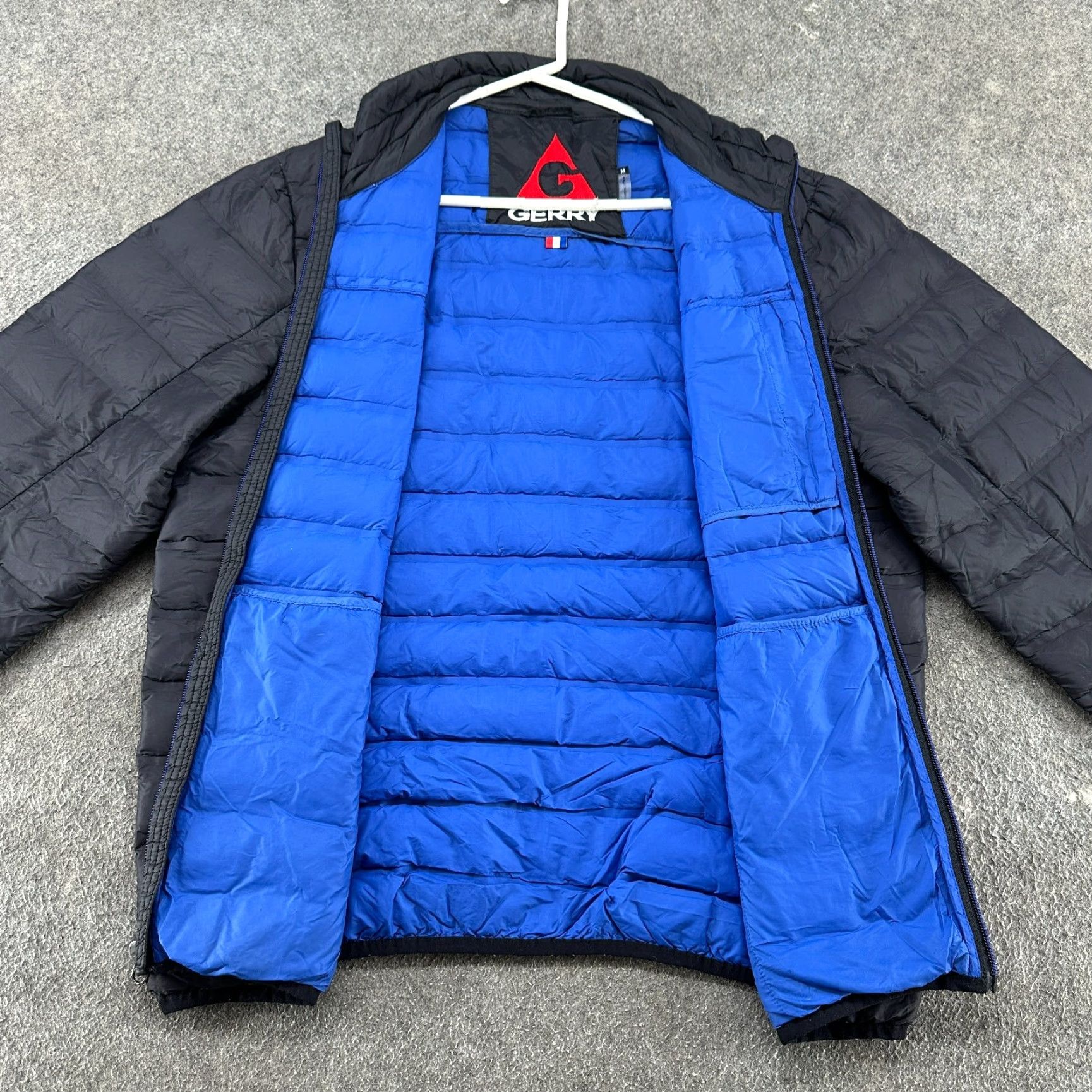 Vintage Gerry Jacket Mens M Black Puffer Down Lightweight Packable Zip Size US M / EU 48-50 / 2 - 2 Thumbnail