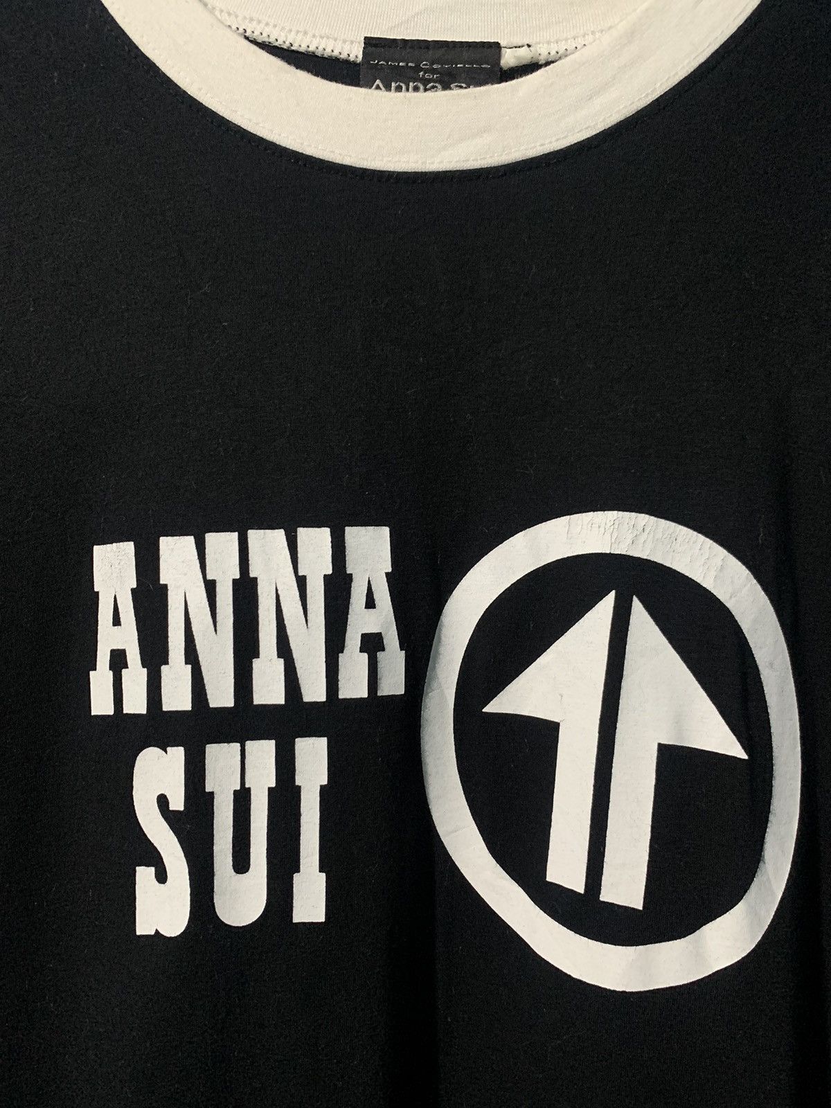 If Six Was Nine Vintage James coviello for Anna sui ringer t shirt Size US L / EU 52-54 / 3 - 4 Thumbnail