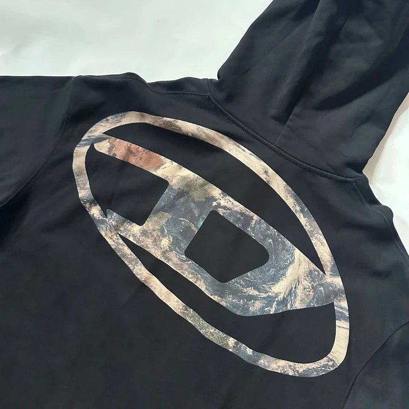 Diesel Diesel Oval D Logo Hoodie Size US XL / EU 56 / 4 - 3 Thumbnail