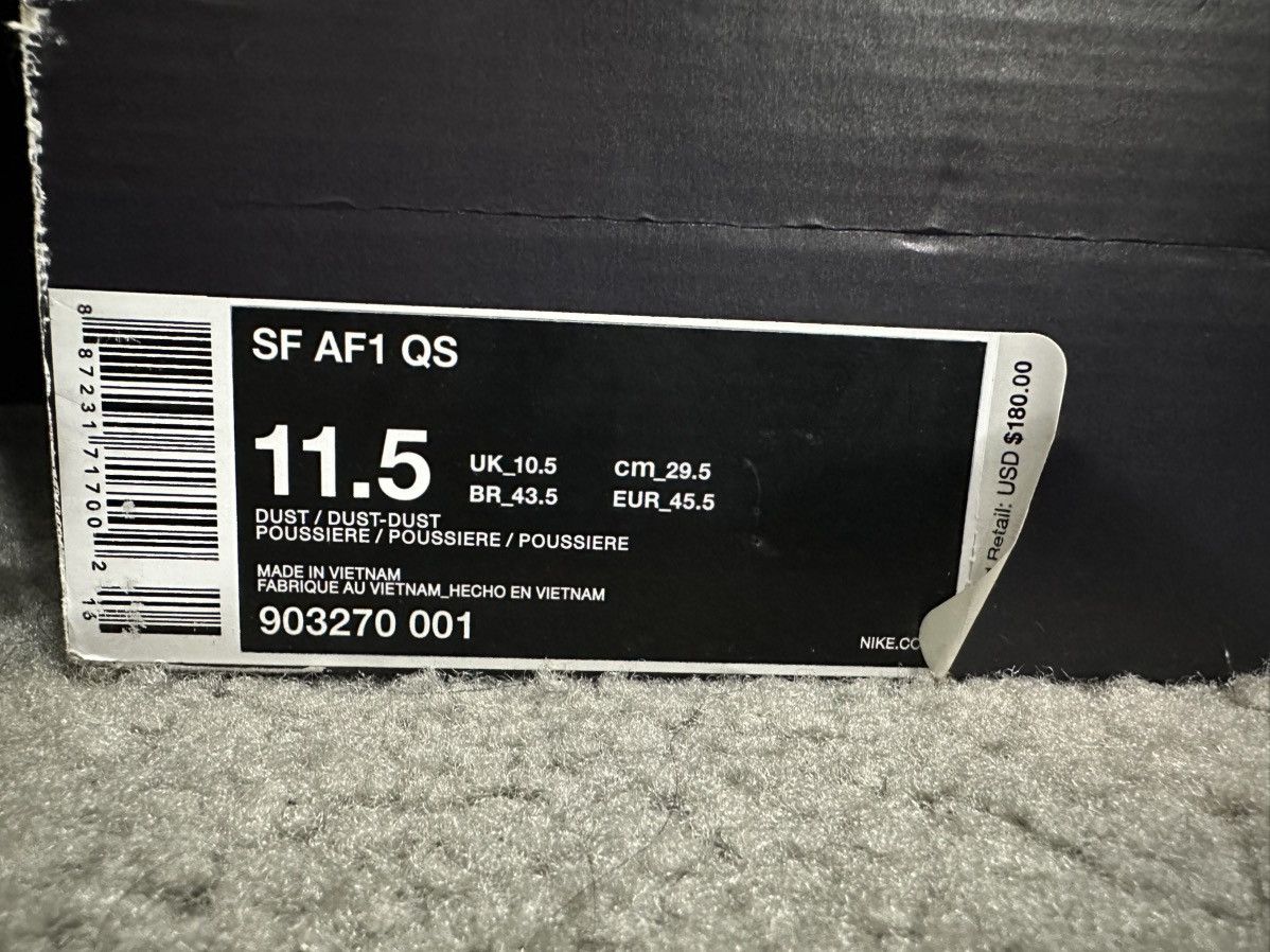 Nike Nike SF AF1 QS Size US 11.5 / EU 44-45 - 5 Thumbnail
