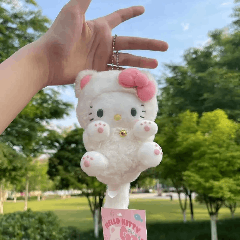 Other 10cm Sanrio Hello Kitty Cartoon Plush Doll Schoolbag Gift Size ONE SIZE - 6 Thumbnail