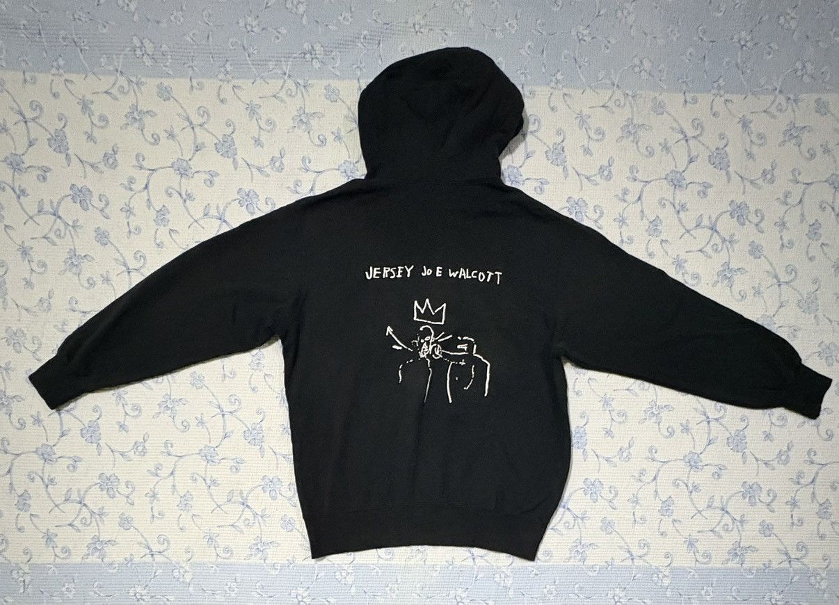 Jean-Michel Basquiat × Uniqlo Jean Michel Bisquiat Uniqlo Joe Wolcott Black Hoodies Size US L / EU 52-54 / 3 - 6 Thumbnail