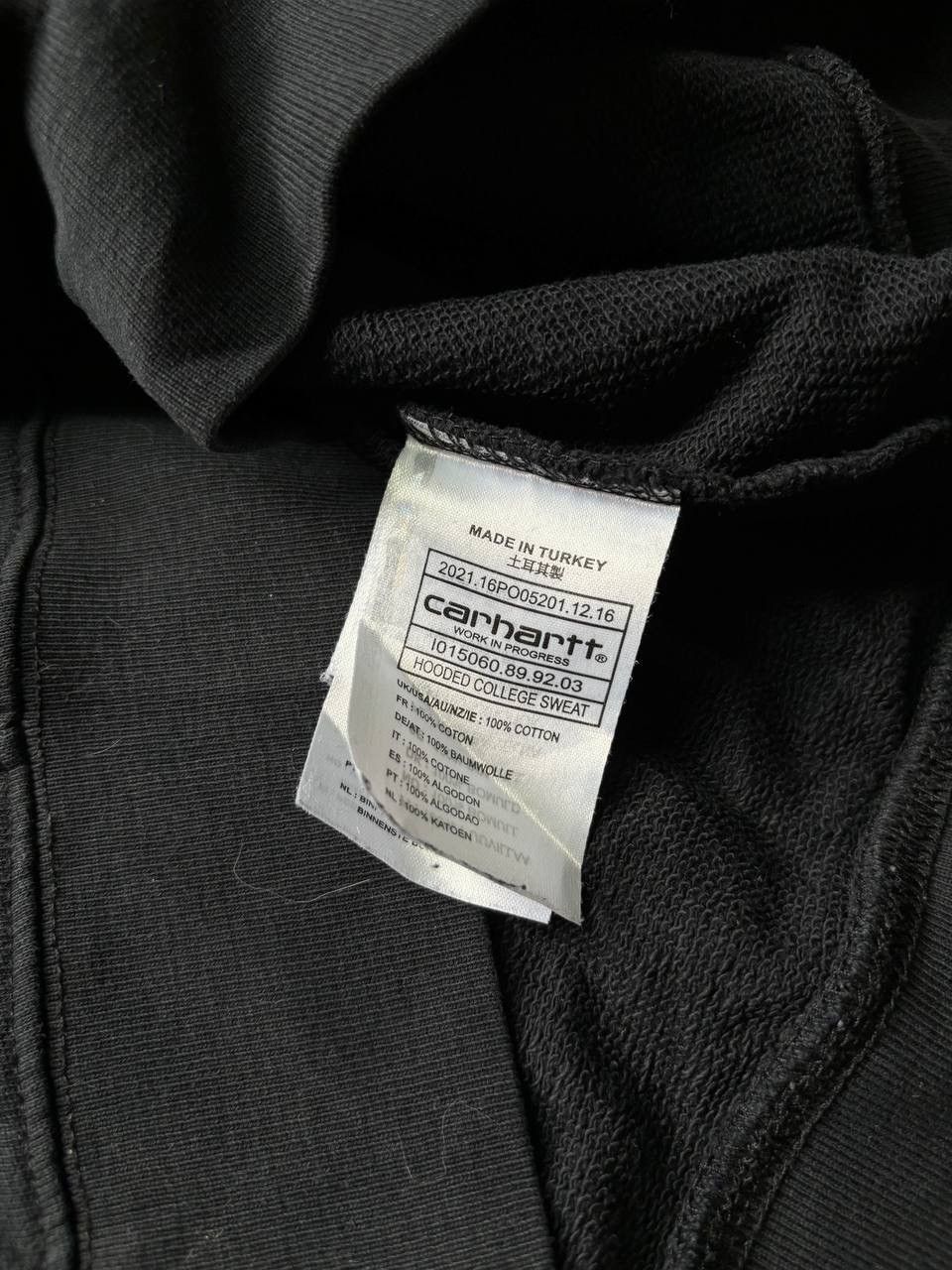 Carhartt × Carhartt Wip Carhartt Wip Big Logo Workwear Hoodie Size US S / EU 44-46 / 1 - 5 Thumbnail