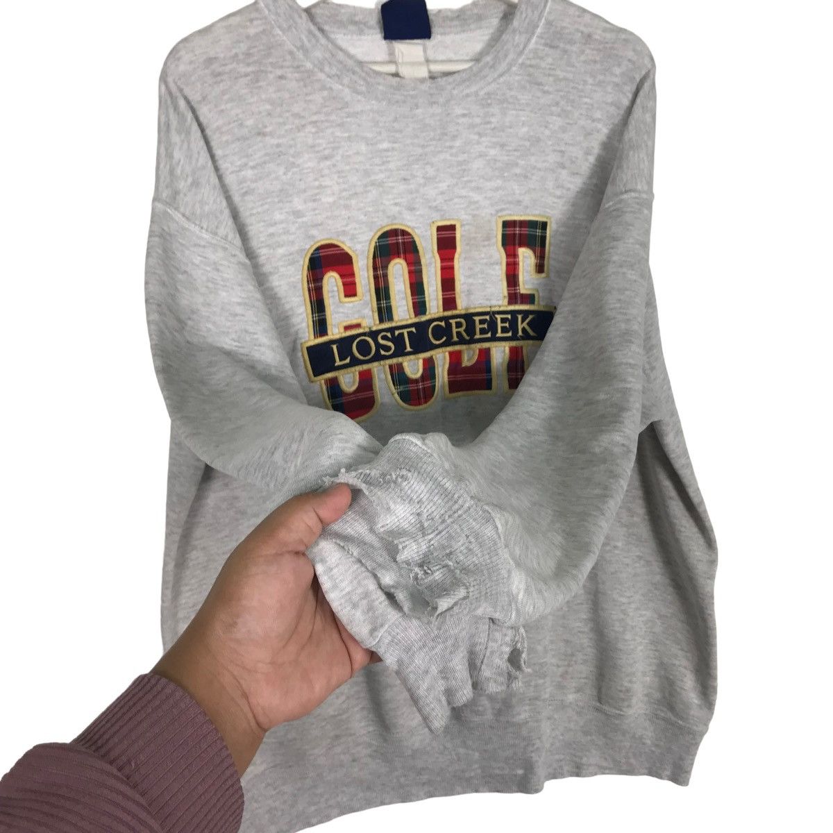 Vintage 💥 1980s GOLF LOST CREEK SWEATSHIRT MADE IN USA Size US M / EU 48-50 / 2 - 7 Thumbnail