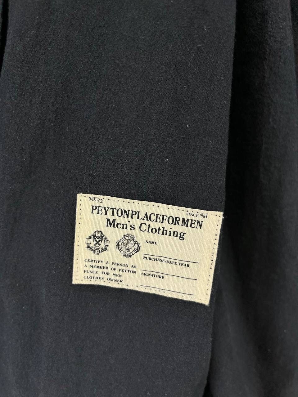 PPFM Vintage PPFM Flap Pocket Button Up Black Jacket Size US L / EU 52-54 / 3 - 8 Thumbnail