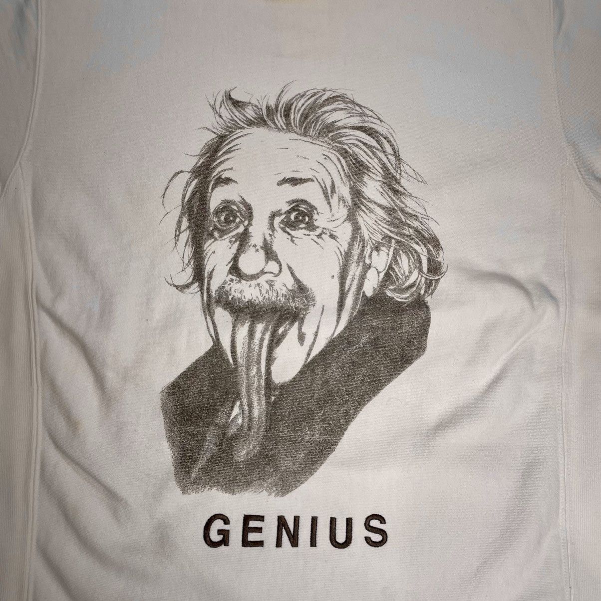 Japanese Brand × Vintage Vintage Albert Einstein Sweatshirt Size US L / EU 52-54 / 3 - 2 Thumbnail