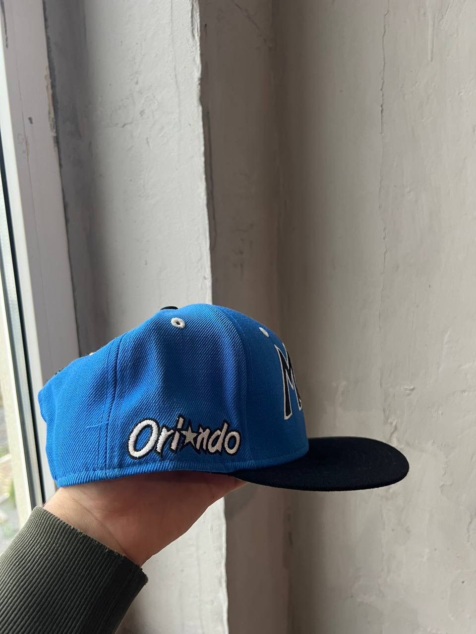 NBA ORLANDO MAGIC USA MITCHELL&NESS HARWOOD CLASSIC ICONIC CAP Size 34 - 3 Thumbnail