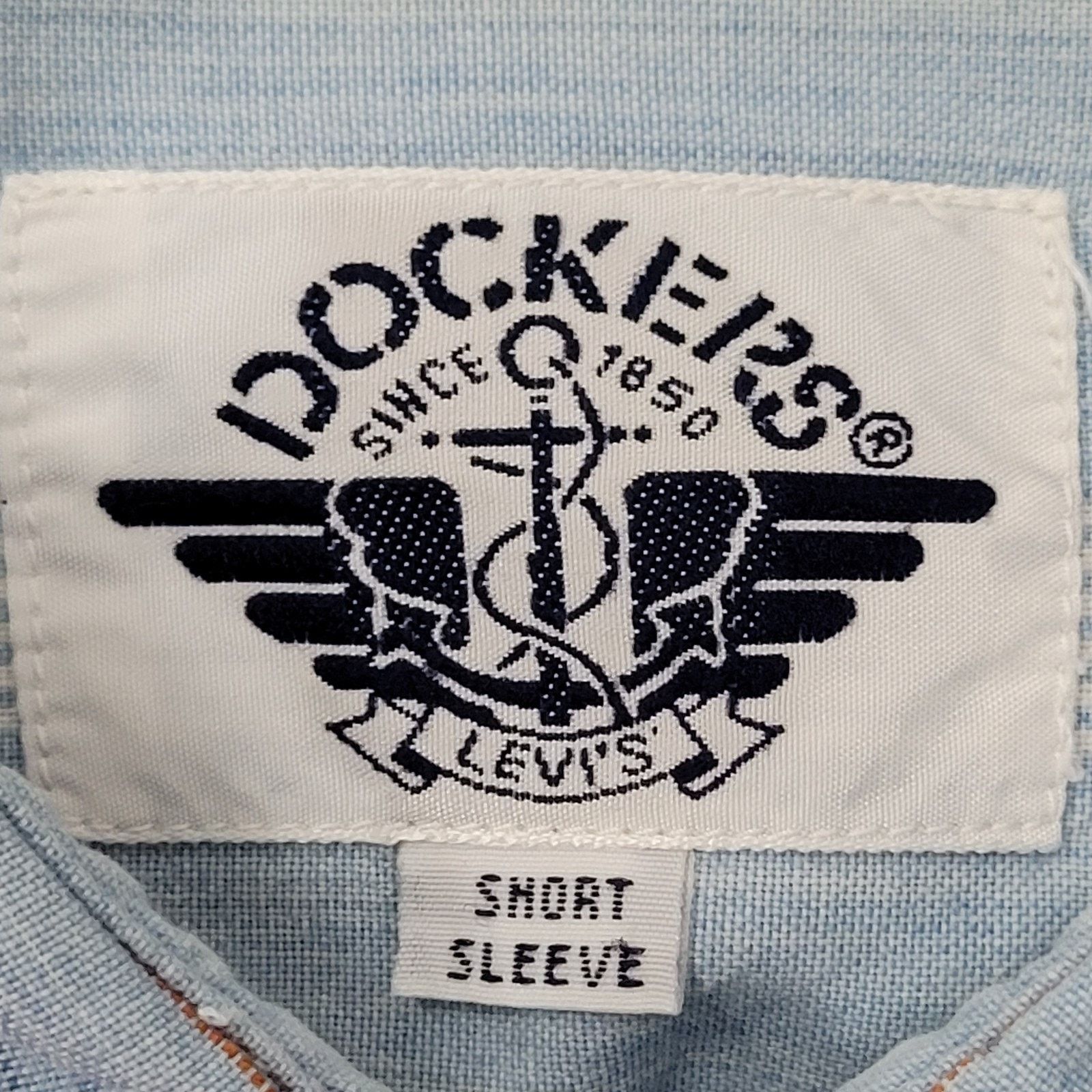 Dockers VTG Dockers Baggy Button Shirt L/XL 25x30 Horizonal Stripe Size US L / EU 52-54 / 3 - 10 Thumbnail