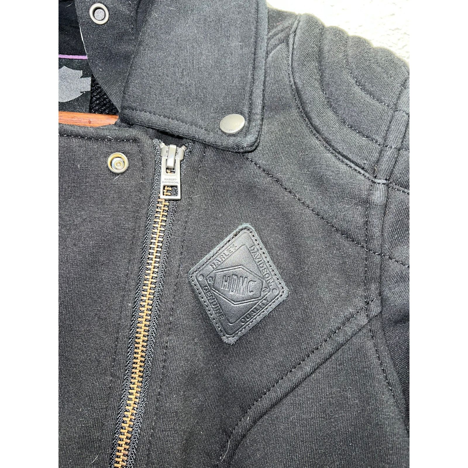 Harley Davidson Women Harley Davidson Jacket Black Label Reinforced Coat M Size M / US 6-8 / IT 42-44 - 4 Thumbnail